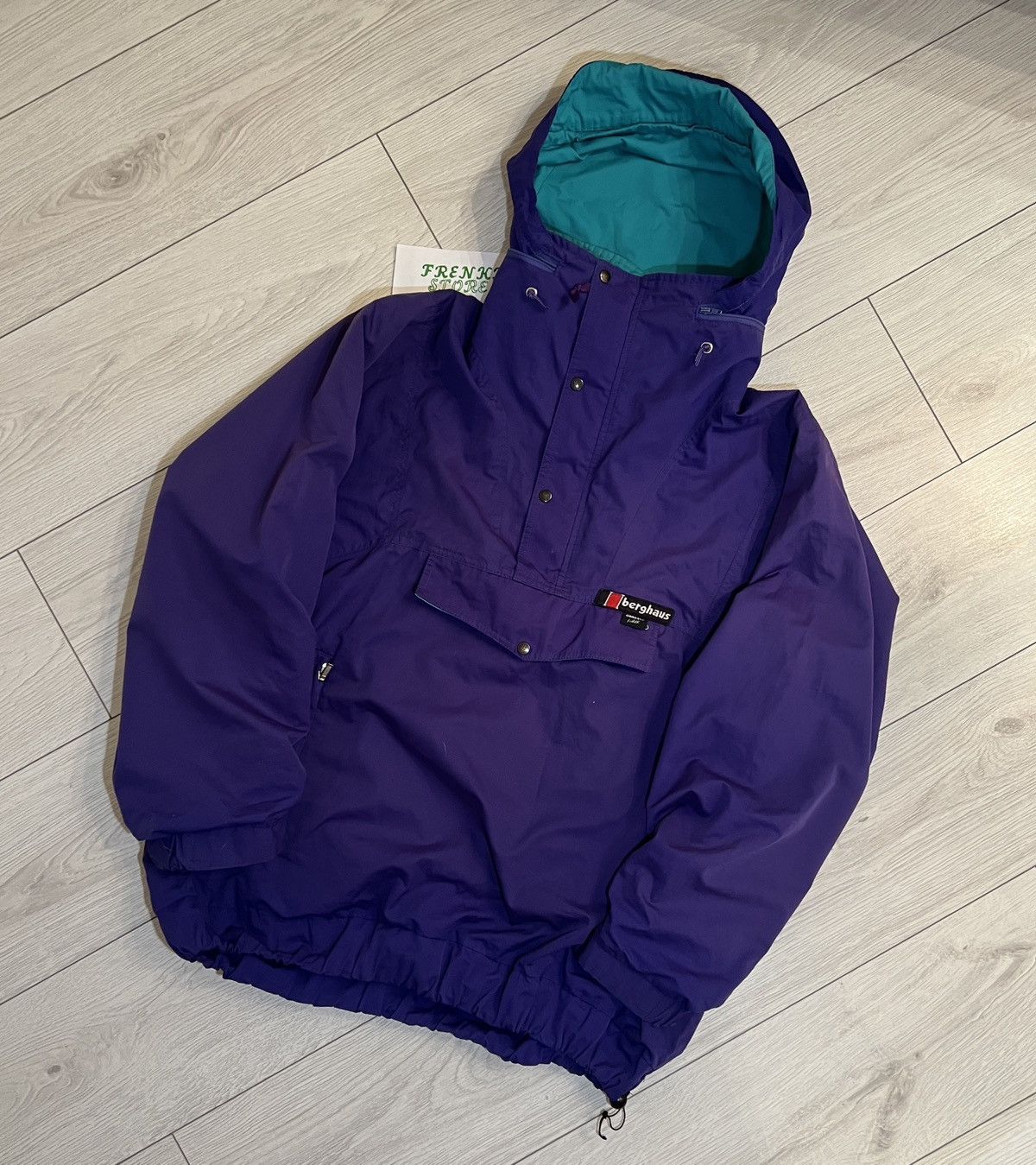 Berghaus × Vintage Old very vintage light jacket from BERGHAUS Size US XL / EU 56 / 4 - 1 Thumbnail