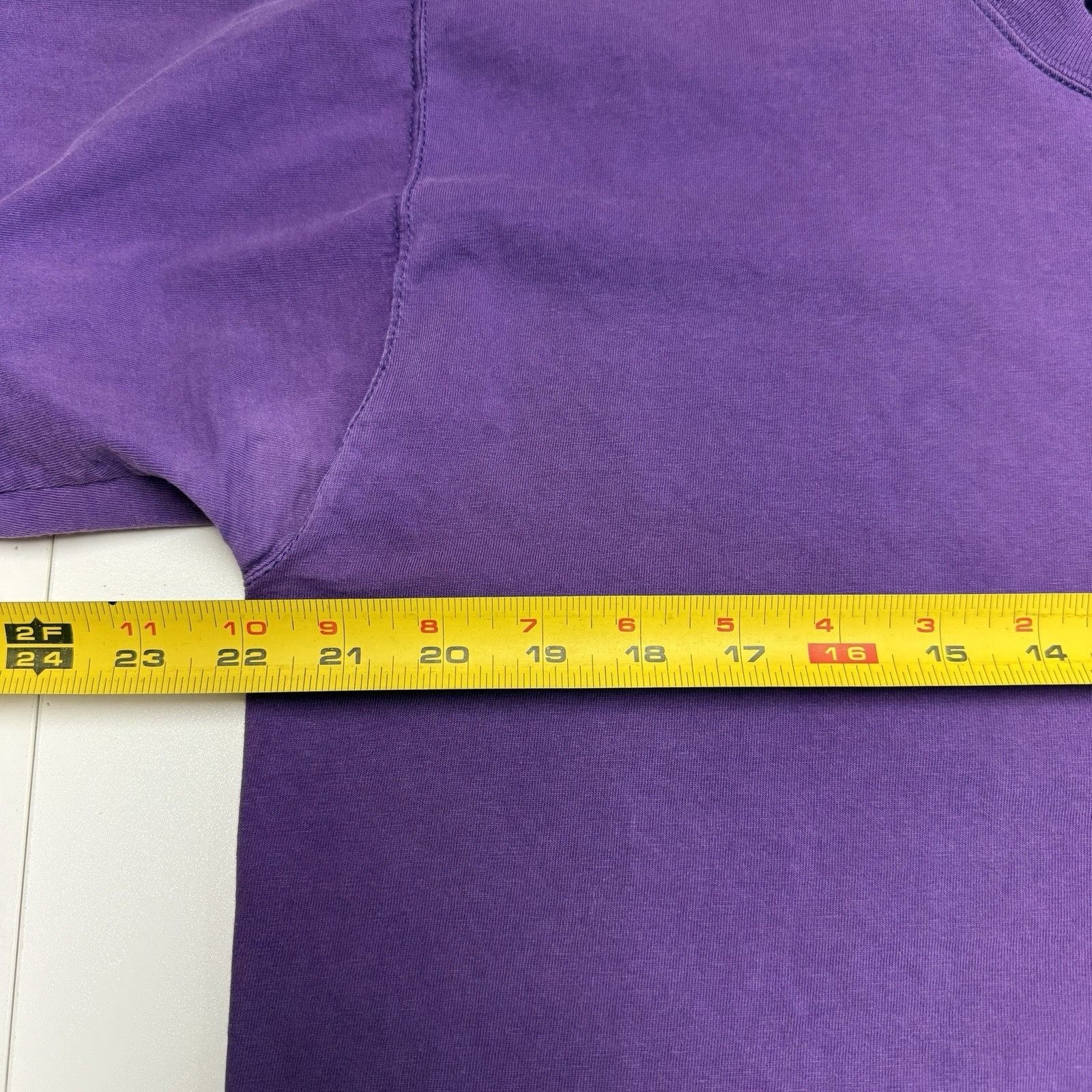 Russell Athletic Vintage 90s Russell Athletic Pocket Tee Mens Large Purple US Size US L / EU 52-54 / 3 - 10 Thumbnail