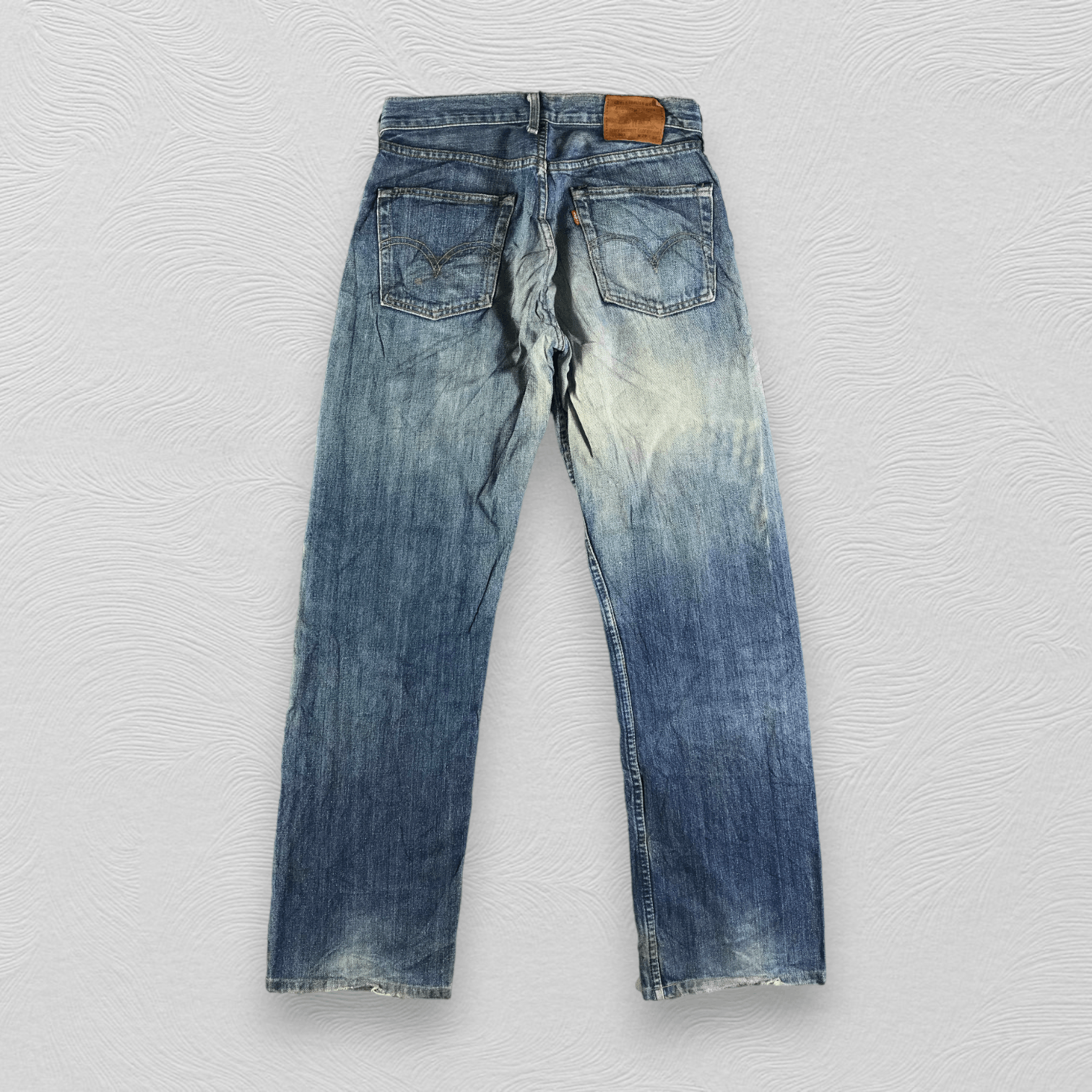 Levi's Vintage Levis 503 Jeans Faded Blue Denim KJ3118 Size US 29 - 2 Thumbnail