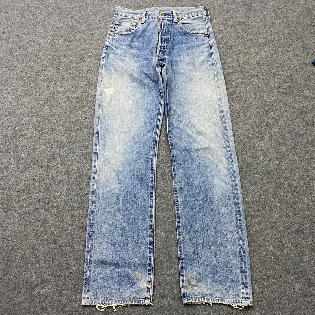 Levi's Vintage Clothing Vintage Levis Big E Selvegde Denim Kurt Cobain Style Size US 29 - 1 Thumbnail
