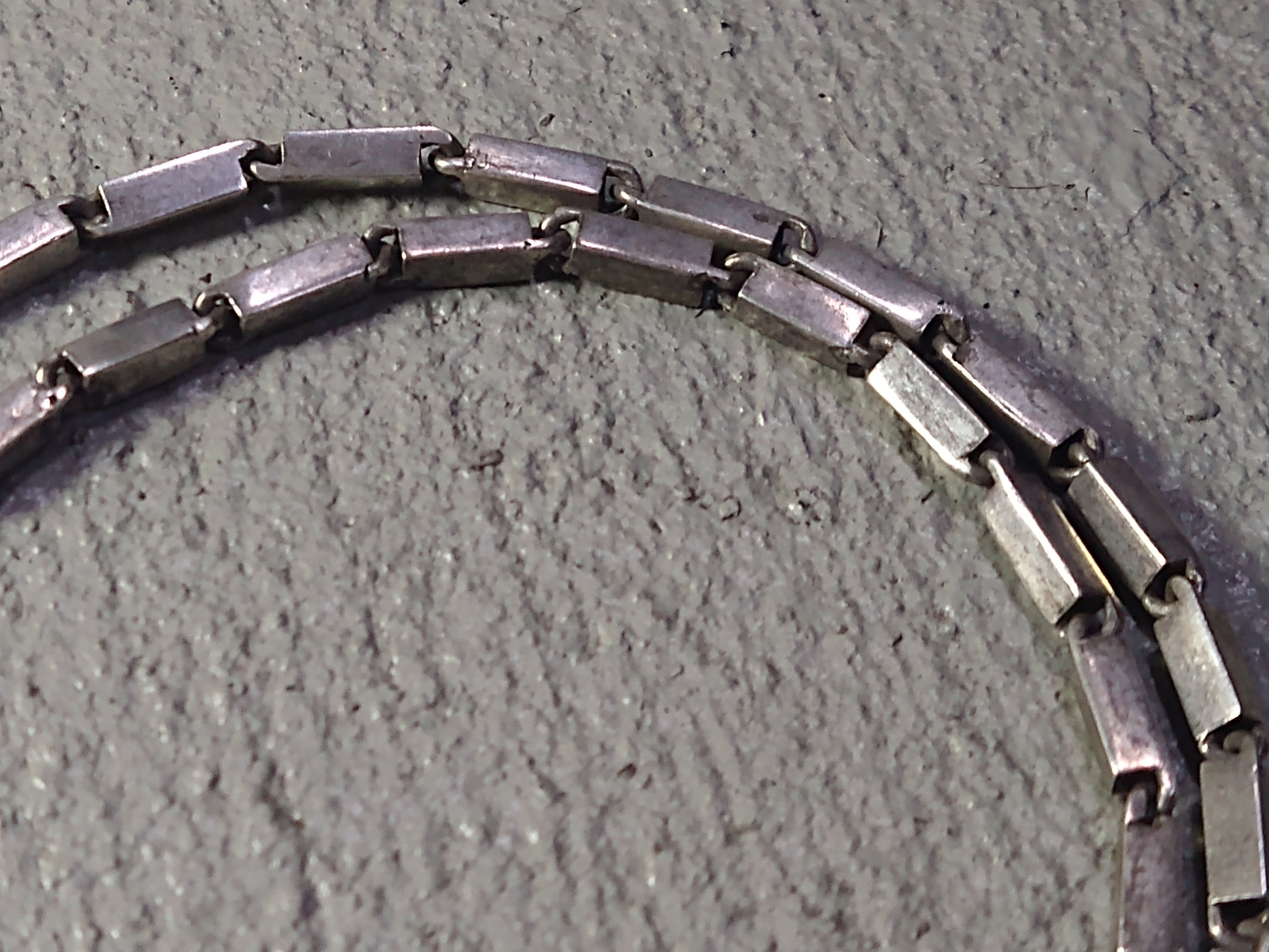 Other Vintage Sterling Silver Necklace Modern Pendant Minimalist Size ONE SIZE - 6 Thumbnail
