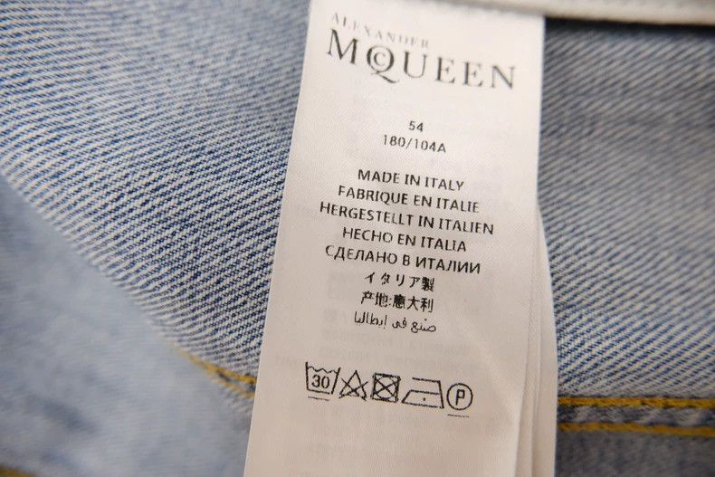 Alexander McQueen Alexander McQUEEN Denim jacket Size US L / EU 52-54 / 3 - 5 Thumbnail