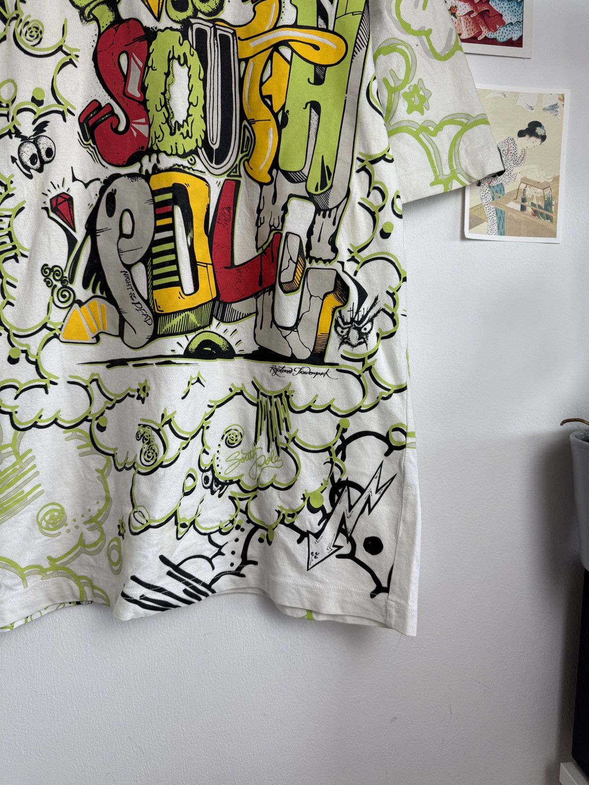 Southpole Vintage y2k Southpole graffiti logo t-shirt M hiphop skate Size US M / EU 48-50 / 2 - 5 Thumbnail