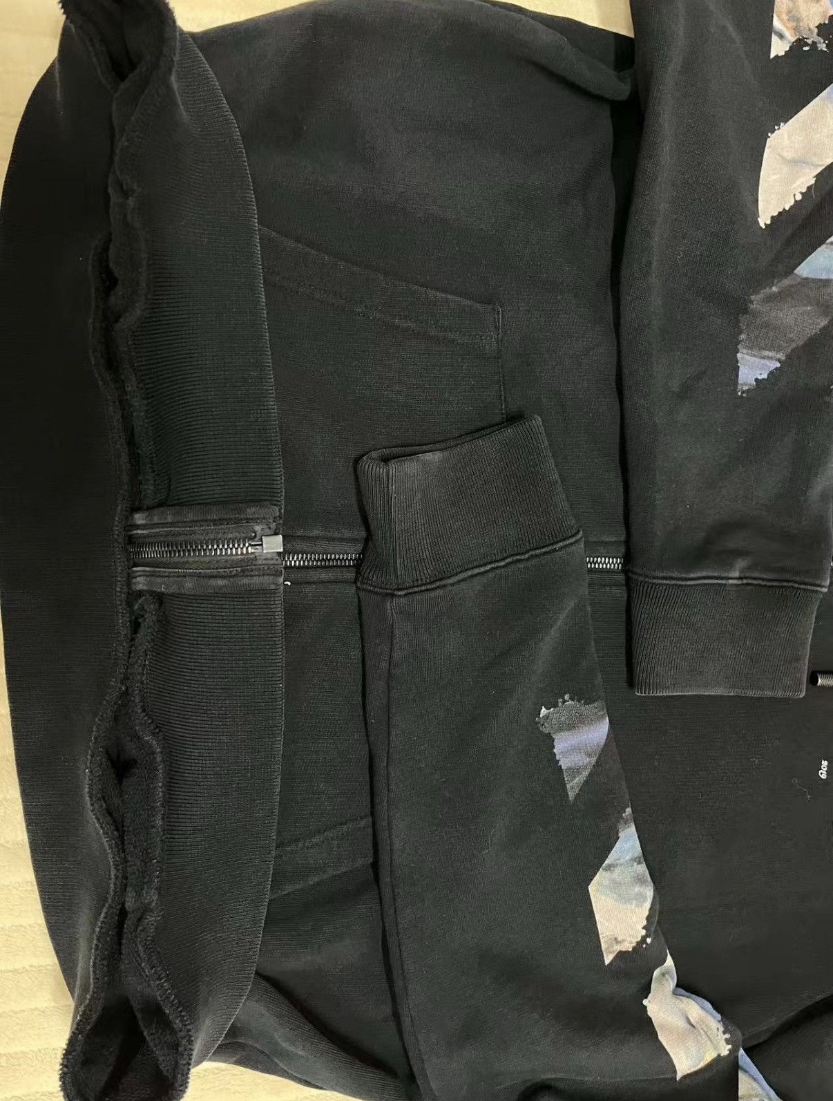 Off-White Off-White Oil Painting Zip-Up Hoodie K5 Size US L / EU 52-54 / 3 - 9 Thumbnail