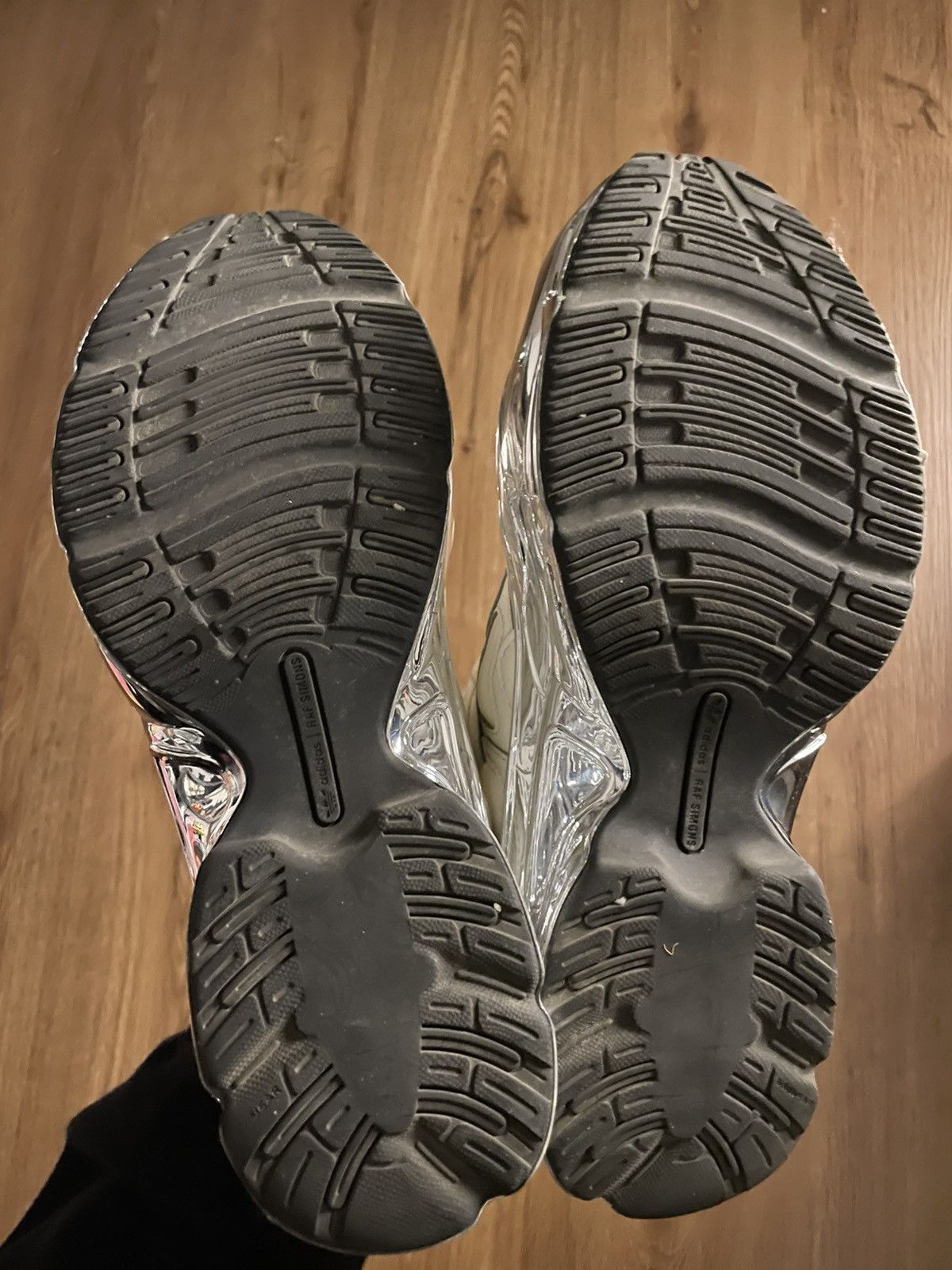 Adidas × Raf Simons Raf simons ozweego mirrored cream Size US 8.5 / EU 41-42 - 7 Thumbnail