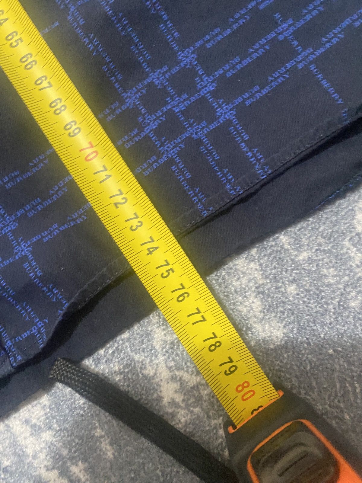 Burberry Vintage luxury fullprint with small logo shirt button up Size US L / EU 52-54 / 3 - 11 Thumbnail