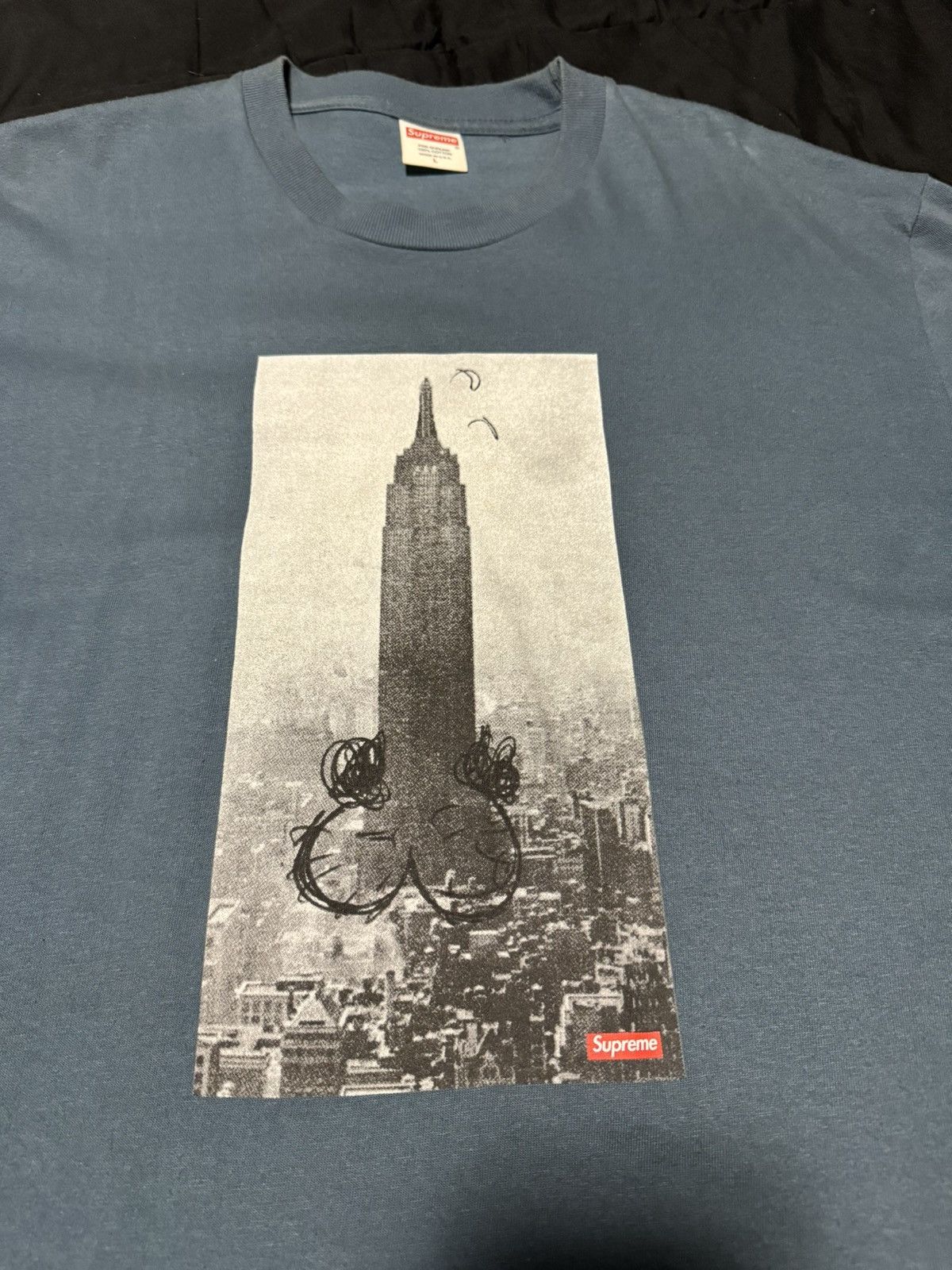 Supreme Mike Kelley The Empire State Building Tee Tops