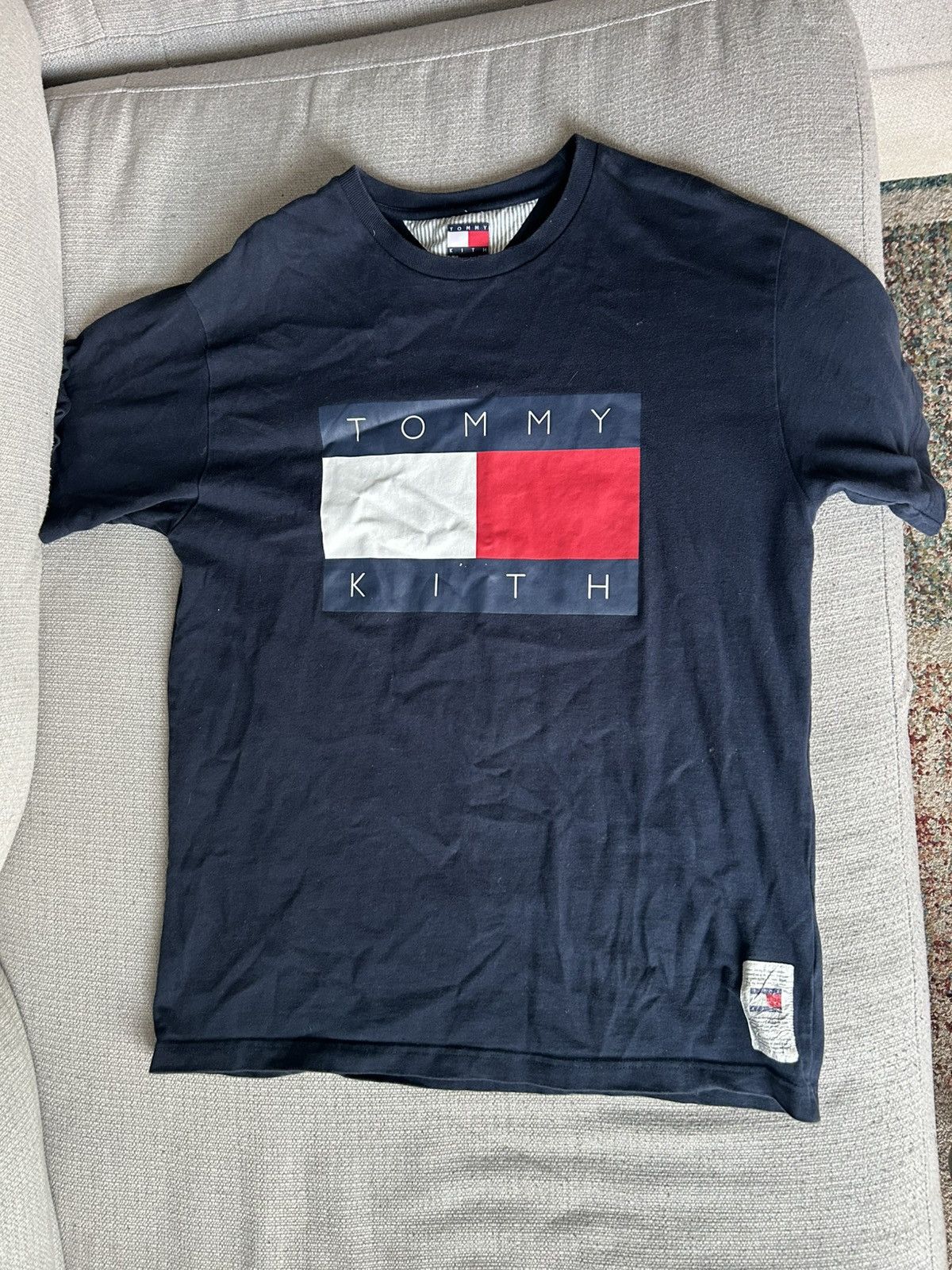 Kith × Tommy Hilfiger Tommy x Kith Flag Tee Size US L / EU 52-54 / 3 - 1 Thumbnail