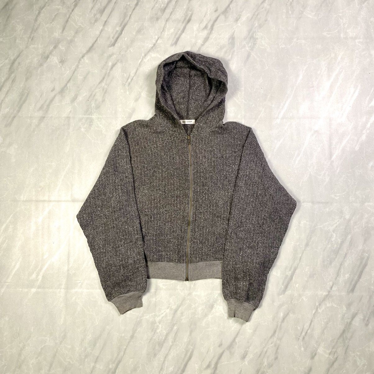 Tete Homme Vintage Katoh Kazutaka Wool Knitwear Zip Up Sweaters Size M / US 6-8 / IT 42-44 - 1 Thumbnail