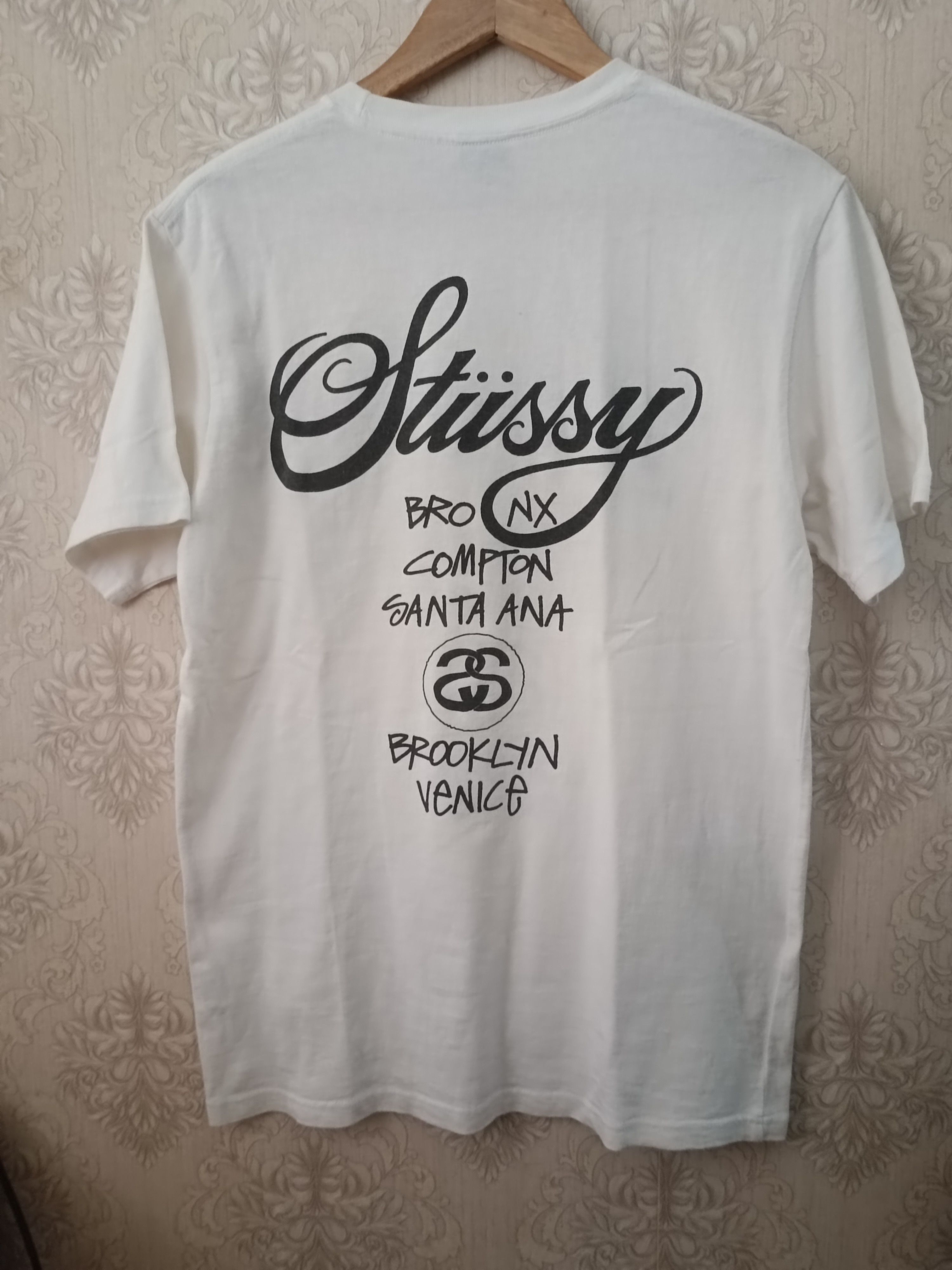 Stussy ♦️Stussy World Tour T Shirt Size US M / EU 48-50 / 2 - 2 Thumbnail
