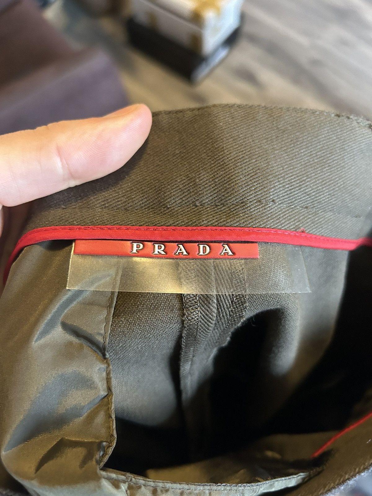 Prada Prada Technical Cotton Trousers with Zip Details Size US 32 / EU 48 - 14 Thumbnail