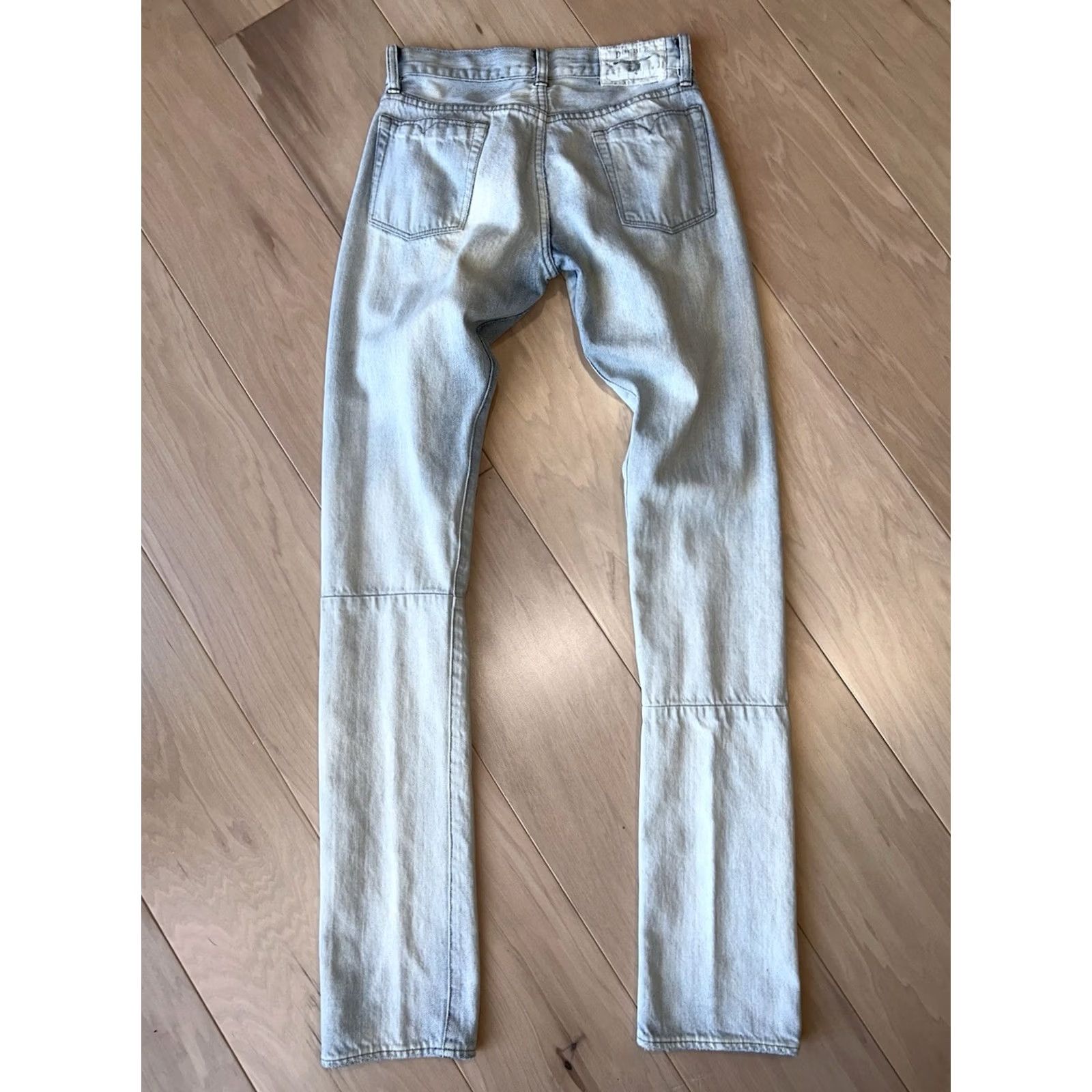 Denime RRL Selvedge Light Wash Womens Skinny Fit Jeans - Vintage Size 26" / US 2 / IT 38 - 3 Thumbnail