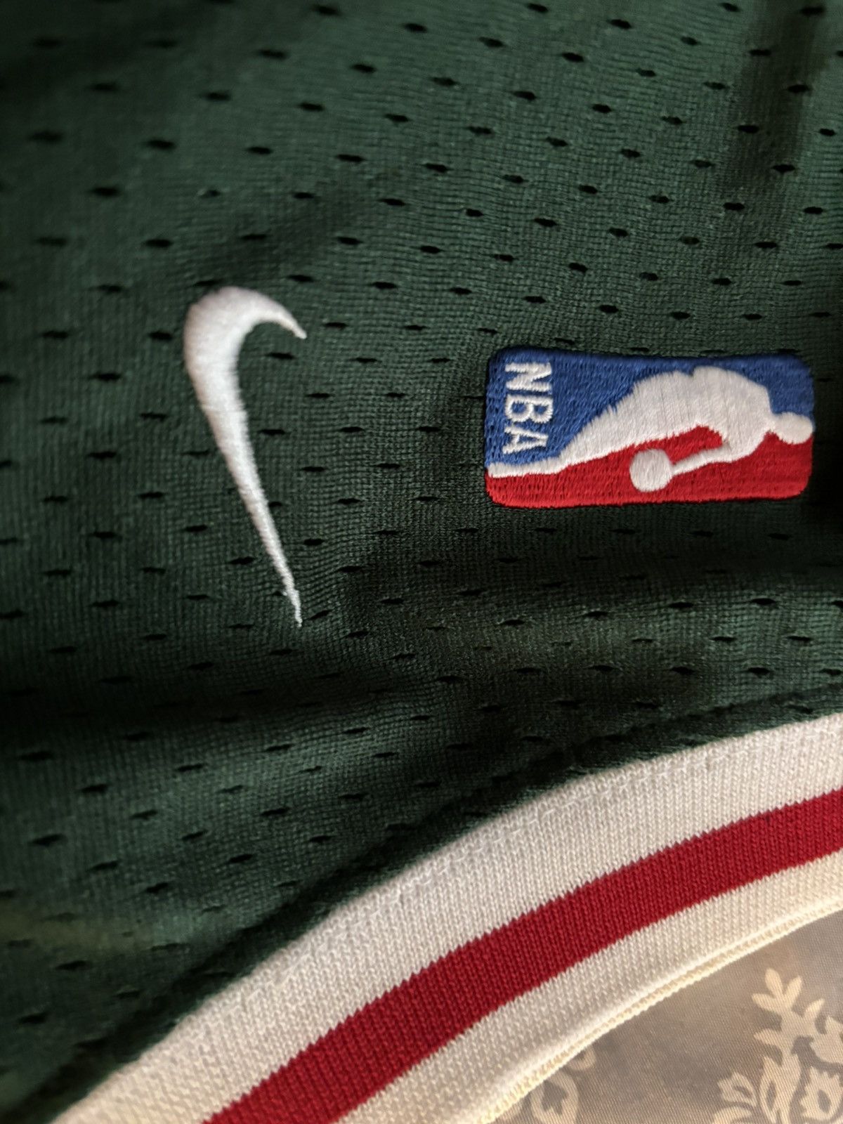 Nike × Vintage RAY ALLEN SWINGMAN JERSEY Size US L / EU 52-54 / 3 - 3 Thumbnail