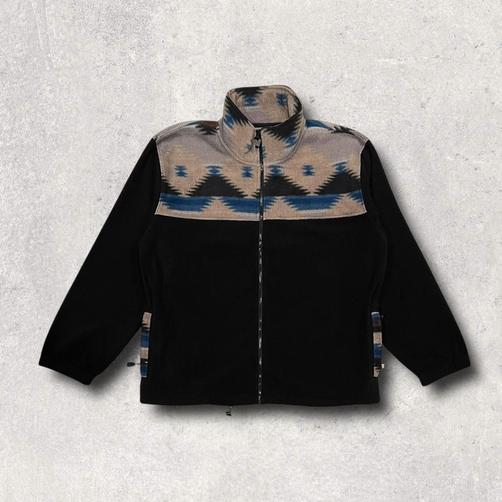 Vintage Angderson Southwestern Aztec Pattern Full-Zip Fleece Jacket Size US XL / EU 56 / 4 - 1 Thumbnail