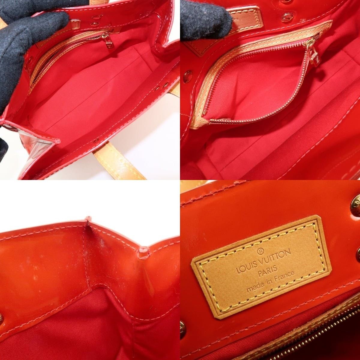 Louis Vuitton Louis Vuitton Monogram Vernis Lead PM Tote Orange Size ONE SIZE - 7 Thumbnail