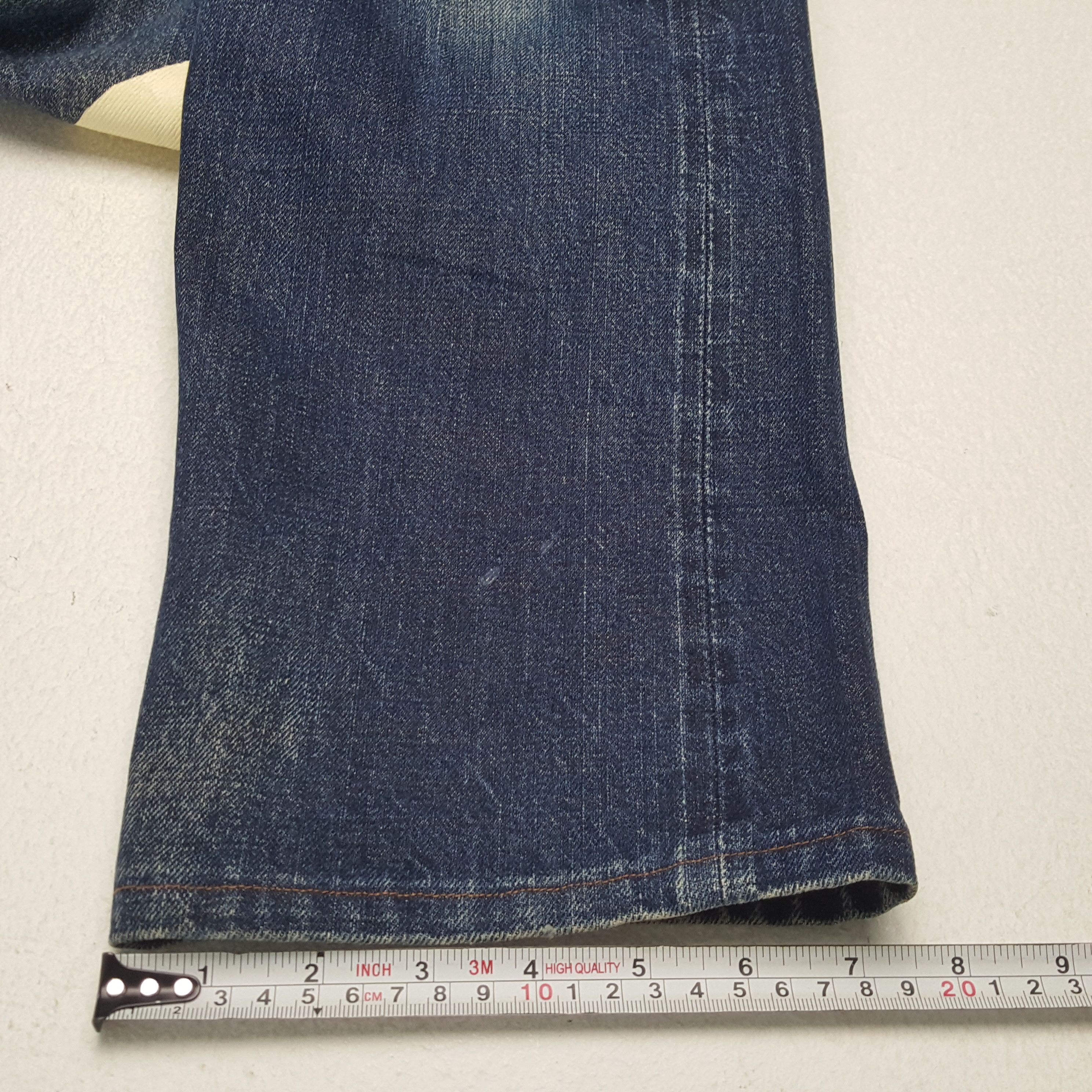Hysteric Glamour × Japanese Brand × Vintage HYSTERIC GLAMOUR Japanese Brand Custom Art Style Jeans Size US 31 - 11 Thumbnail