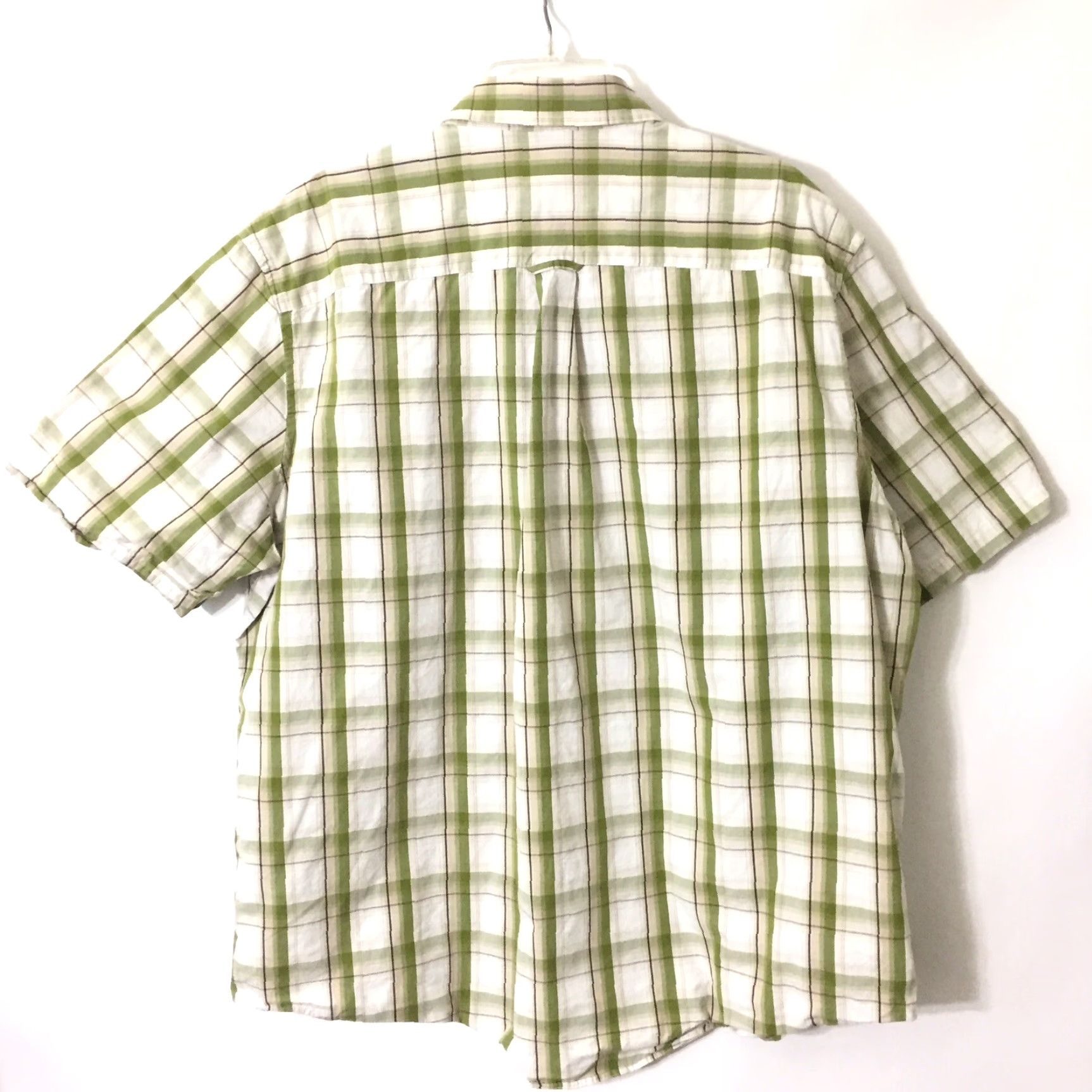 Vintage Cabela's Shirt Men XL Green Plaid Short Sleeve Button-Up Shirt Size US XL / EU 56 / 4 - 6 Thumbnail