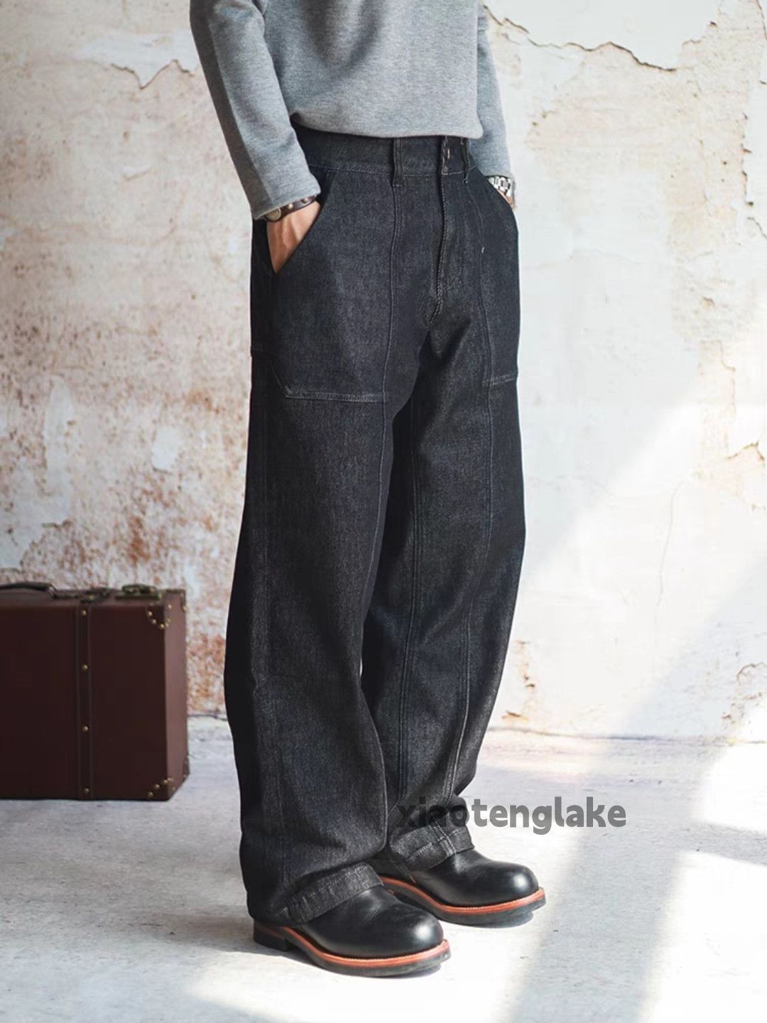 Designer × Jean × Vintage utility skate hiphop loose outdoor work cargo pants Size US 30 / EU 46 - 3 Thumbnail