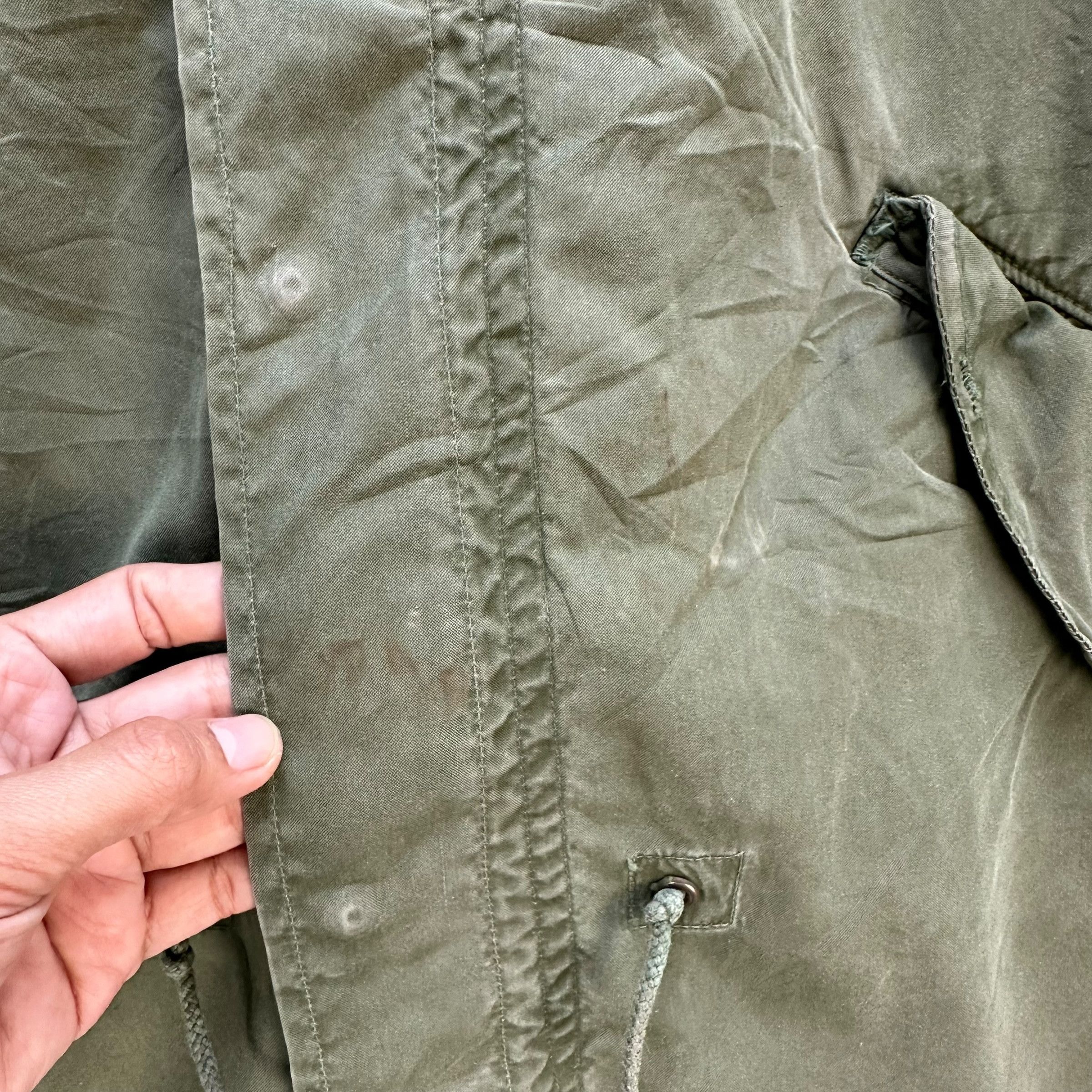 Vintage 90's Fishtail Parka Army Jacket Vanderbilt Shirt #A68-1657 Size US S / EU 44-46 / 1 - 5 Thumbnail