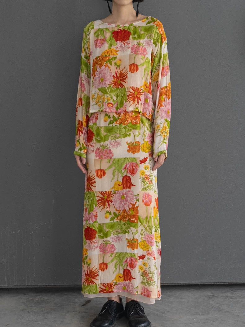 Kenzo KENZO Floral dress set vintage Size XS / US 0-2 / IT 36-38 - 1 Thumbnail
