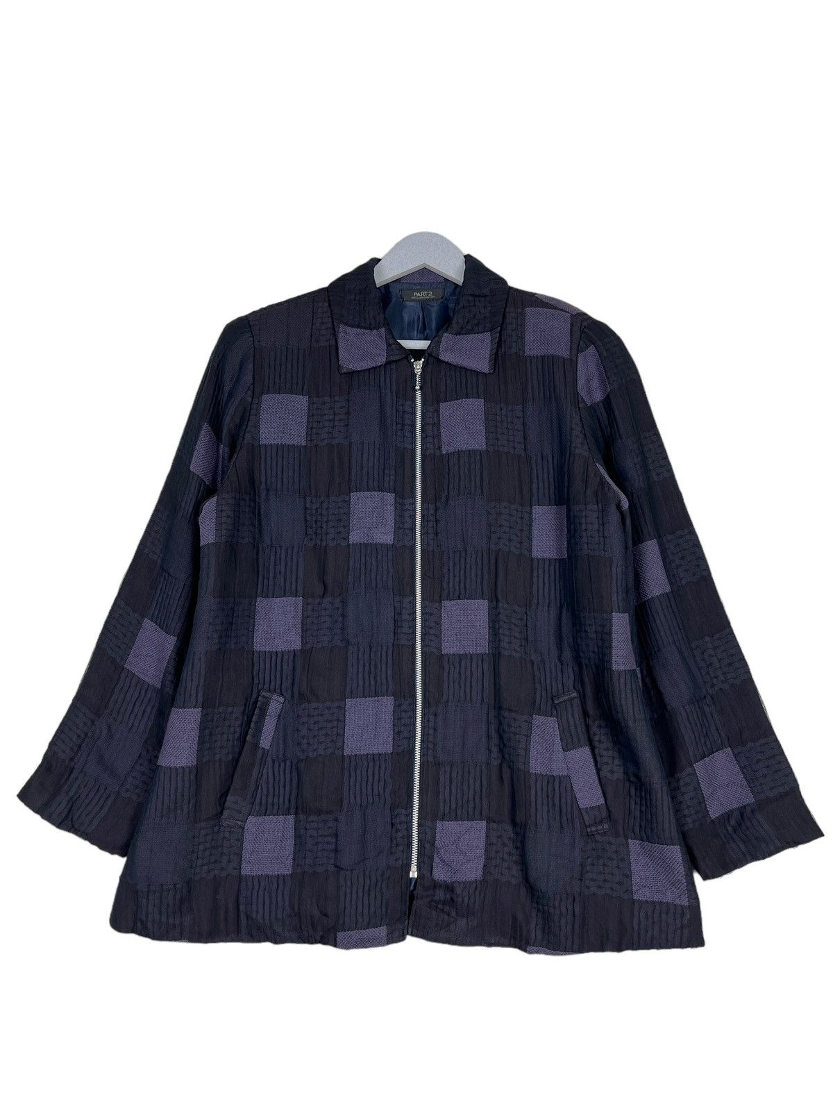 Issey Miyake 🔥 PART II ISSEY MIYAKE INSPIRE ZIPPER JACKET Size US M / EU 48-50 / 2 - 2 Thumbnail