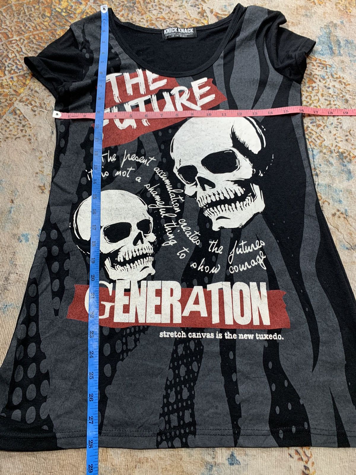 Beauty Beast × If Six Was Nine × Japanese Brand THE FUTURE GENERATION PUNK SKULL Style Size US M / EU 48-50 / 2 - 6 Thumbnail