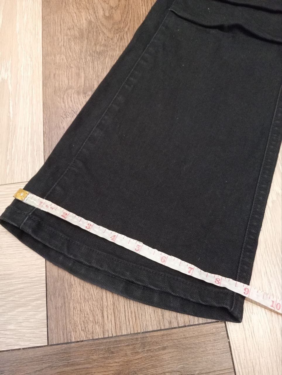 Japanese Brand THEE OLD CIRCUS 1973 BLACK WRINKLE FLARED PANTS Size US 29 - 15 Thumbnail