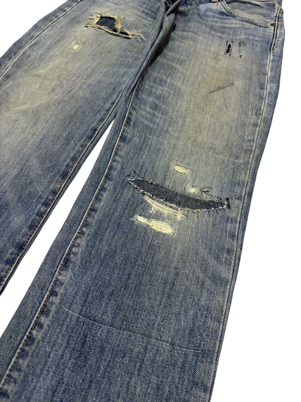 Levi's Vtg Y2k Levis 511 Distressed Jeans Size US 29 - 3 Thumbnail
