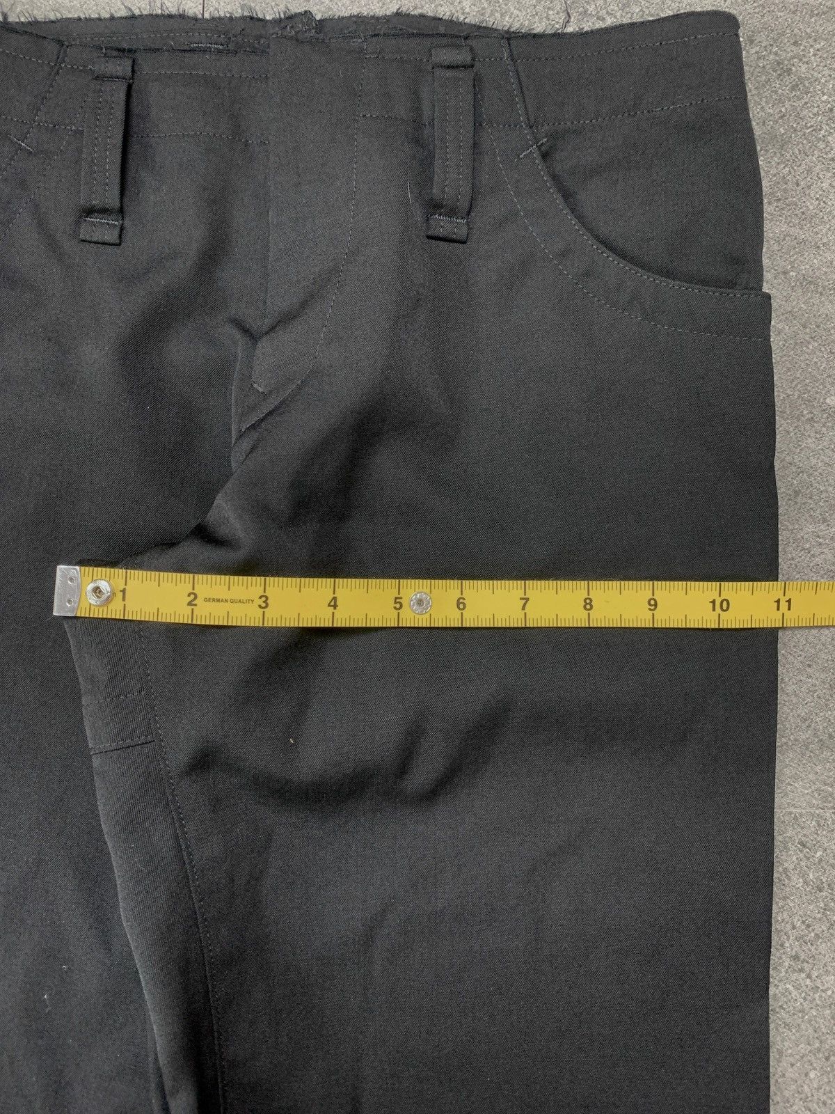 Yohji Yamamoto Y's by Yohji Yamamoto Frayed Seam Trousers Size US 29 - 12 Thumbnail