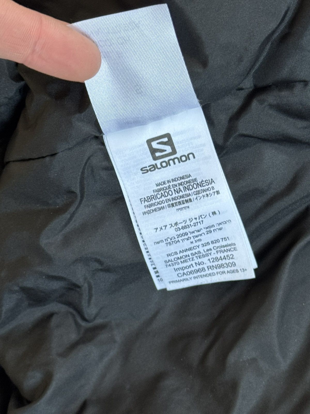 Salomon Salomon S outdoor ski snowboarding jacket zip snow gorpcore Size US S / EU 44-46 / 1 - 17 Thumbnail