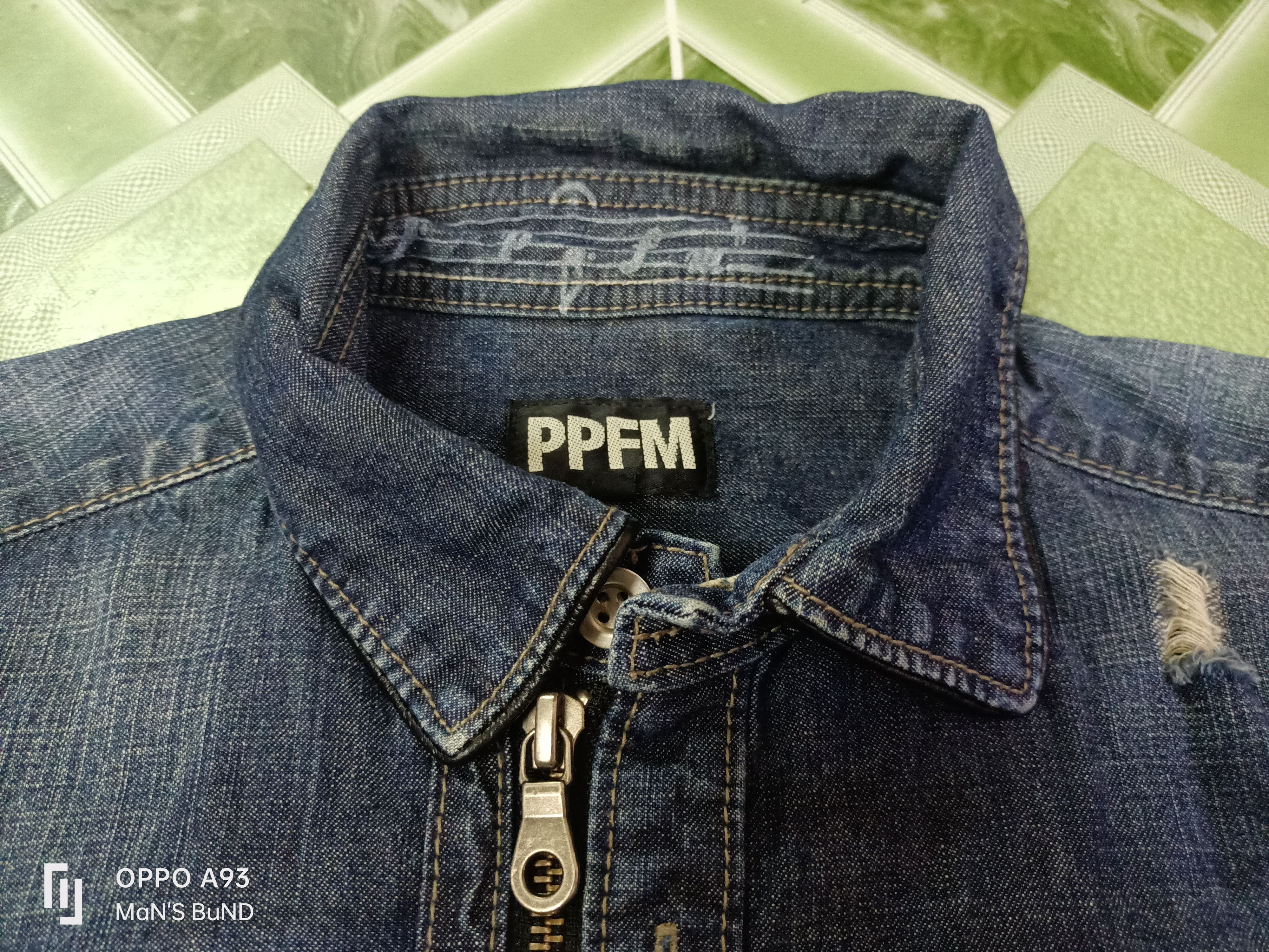 PPFM × Vintage 🔥🔥🔥 PPFM Denim Jacket Nice Design 🔥🔥🔥 Size US M / EU 48-50 / 2 - 9 Thumbnail