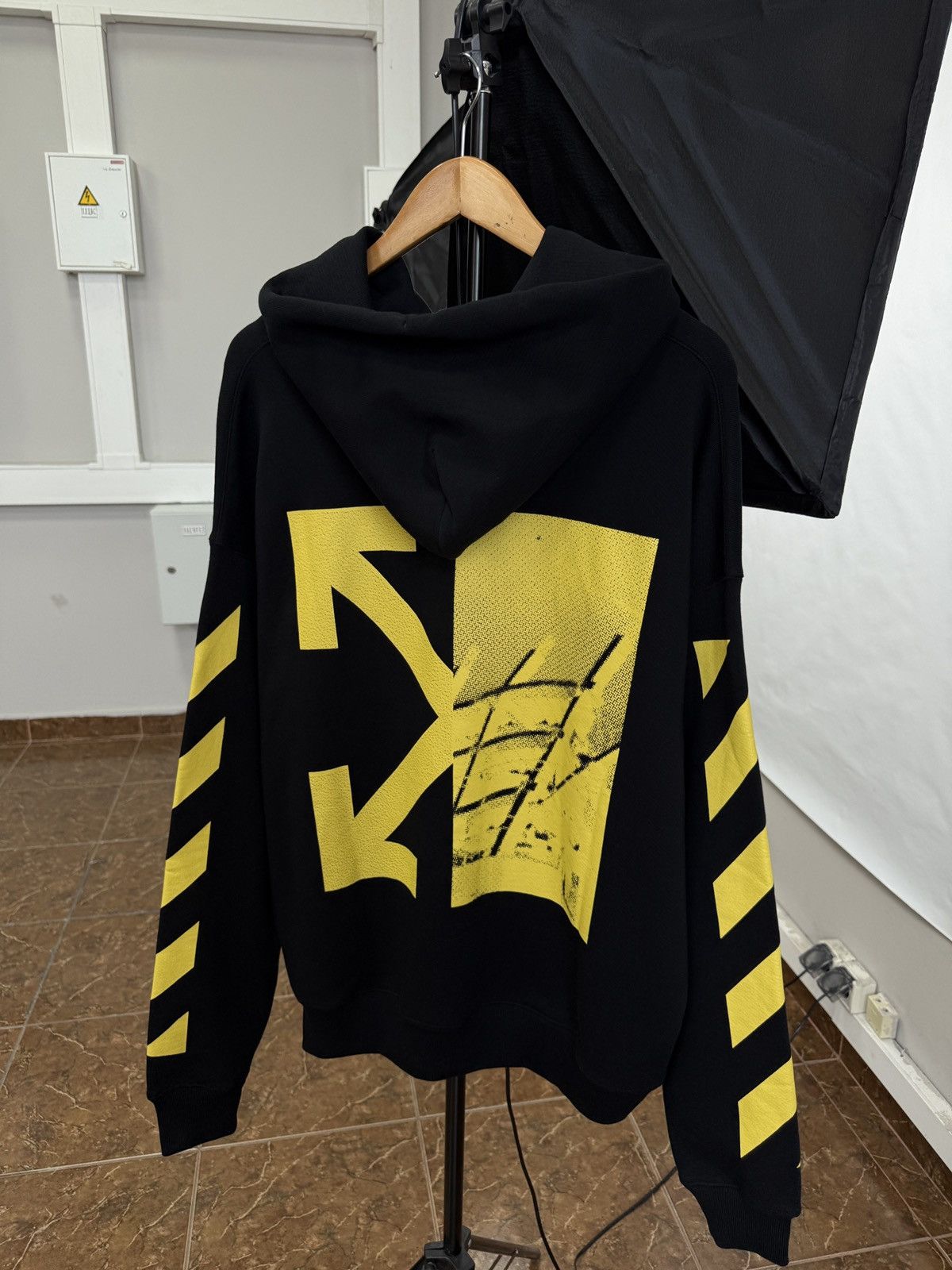 Virgil Abloh FOS Mickey BkM Hoodie | Grailed