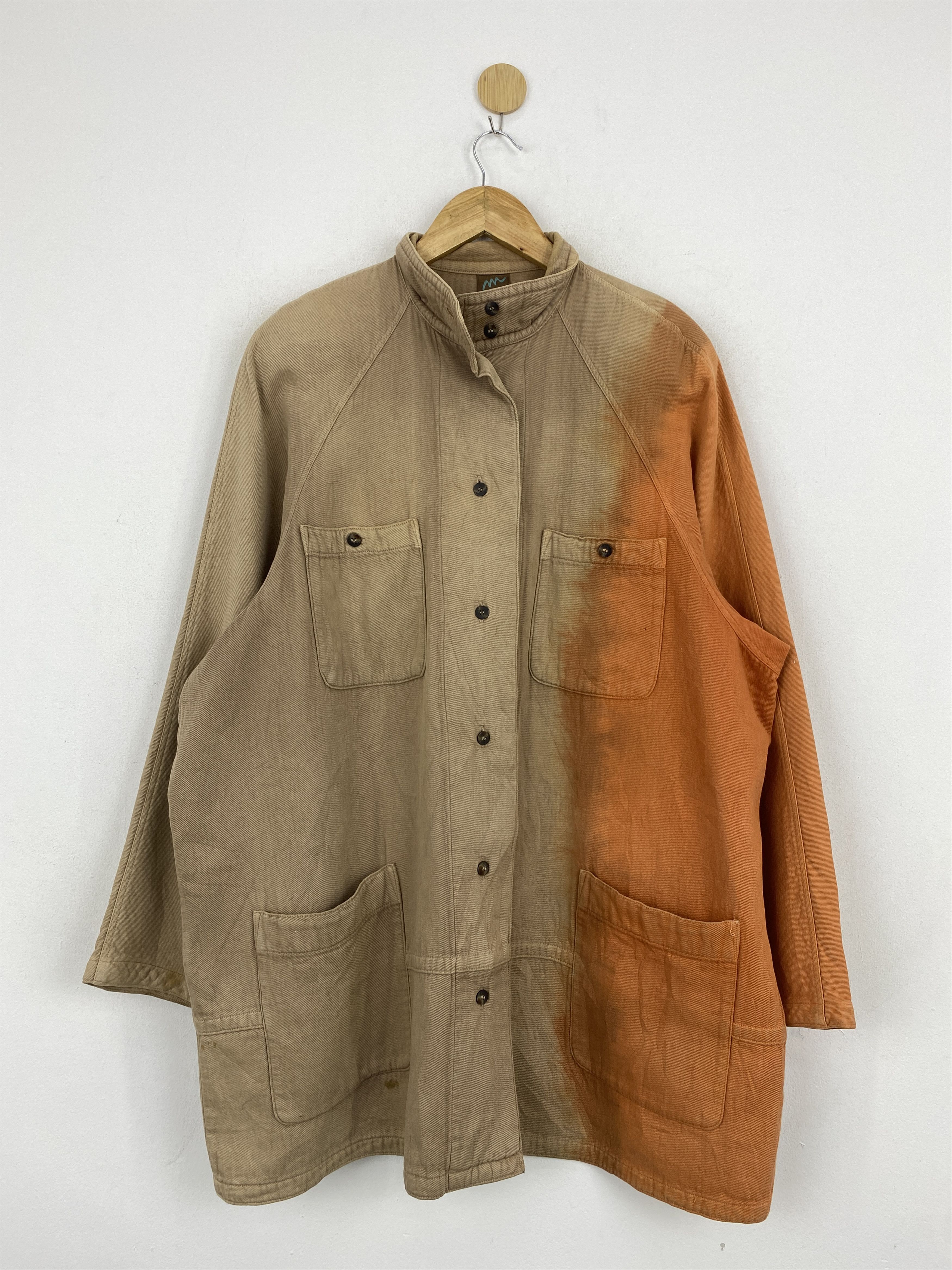 Michiko Koshino Vintage Mr.Michiko Sun Faded Button Up Jacket J1880 Size US XL / EU 56 / 4 - 1 Thumbnail