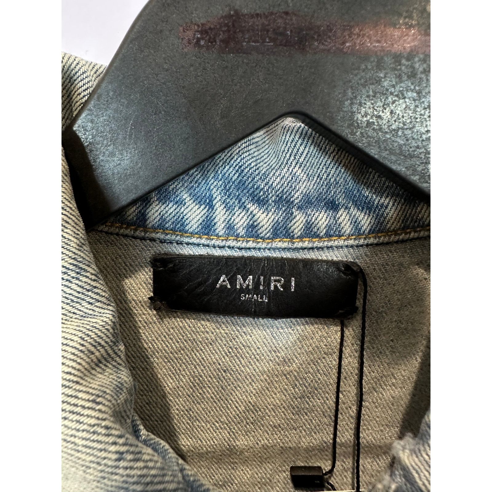 Amiri Amiri MX2 Jean Jacket Marble Used Small Size US S / EU 44-46 / 1 - 3 Thumbnail