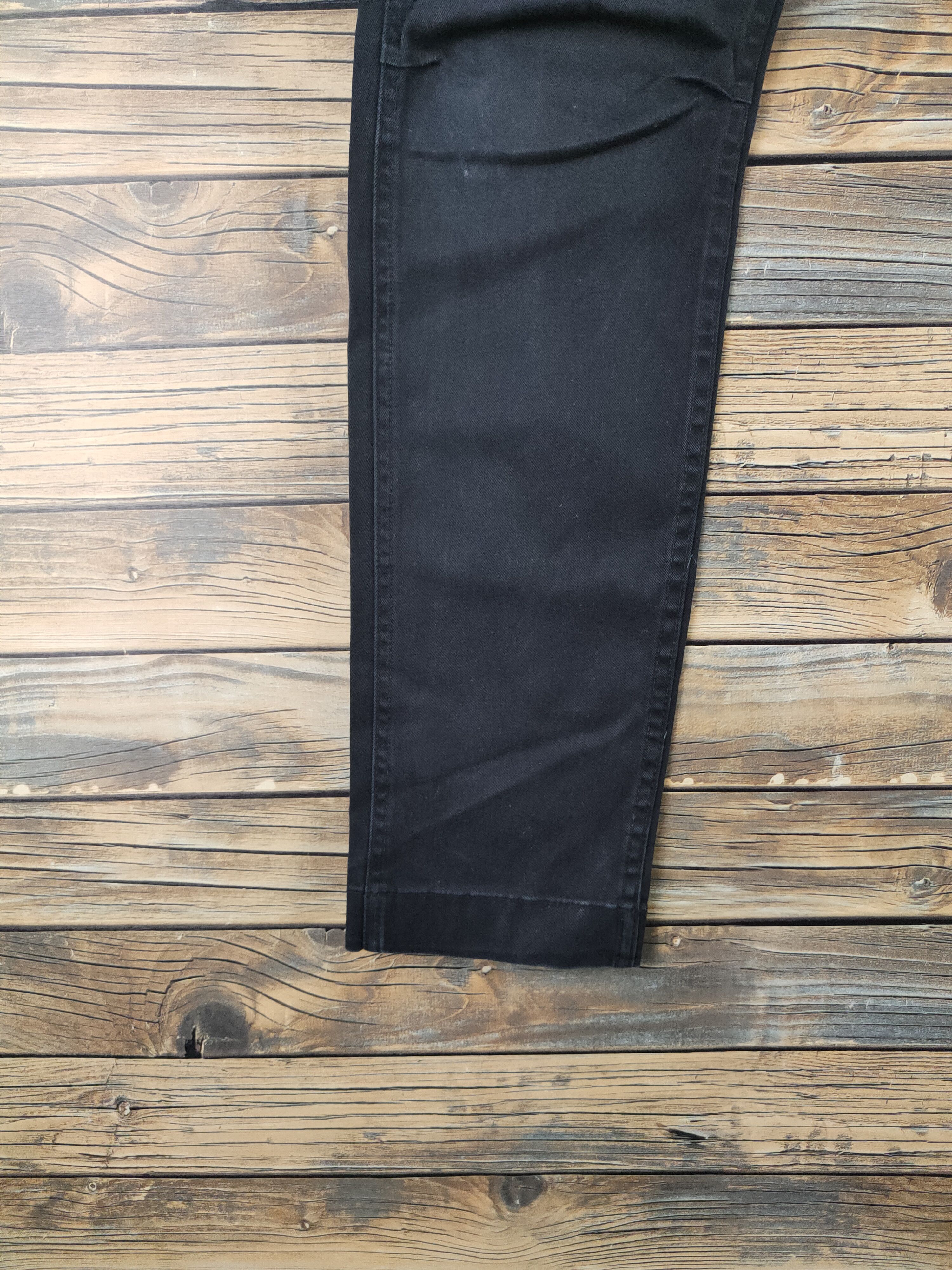 Japanese Brand DL Back Number Black Multipocket Cargo Pants #46-287T Size US 30 / EU 46 - 4 Thumbnail