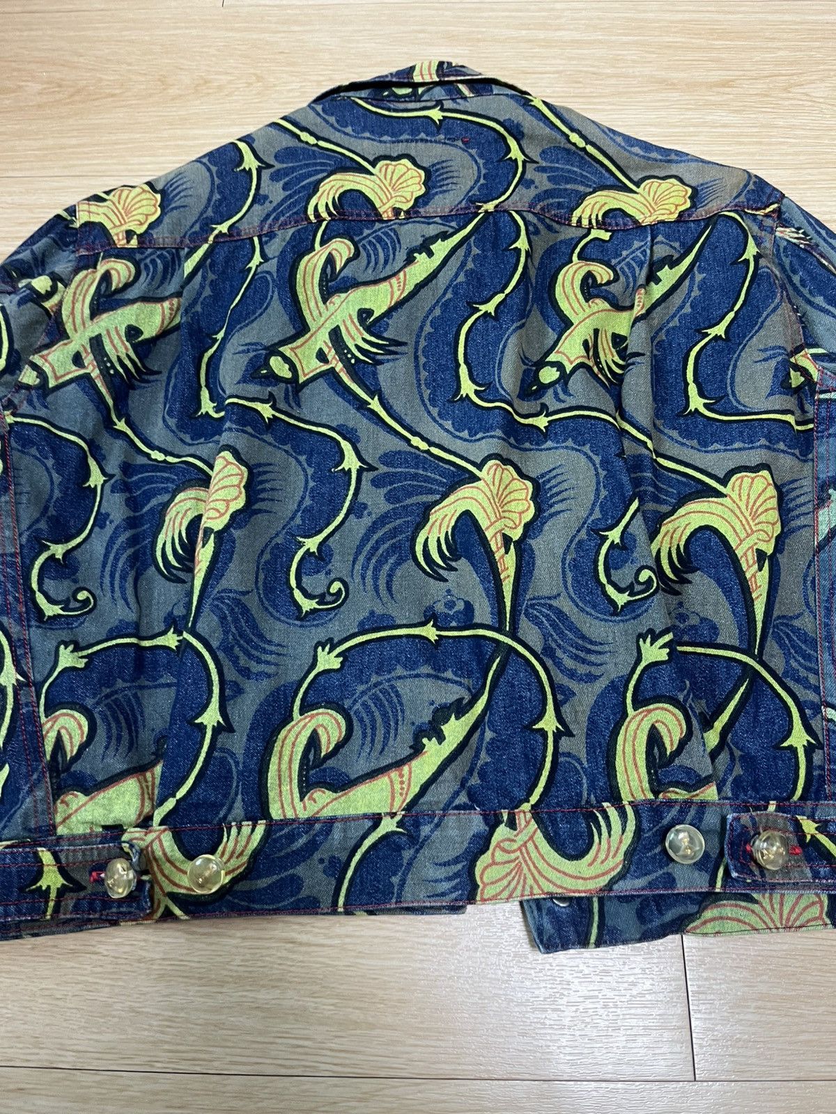 Vivienne Westwood Vivienne westwood Grand hotel paisley Printing denim jacket Size US M / EU 48-50 / 2 - 7 Thumbnail