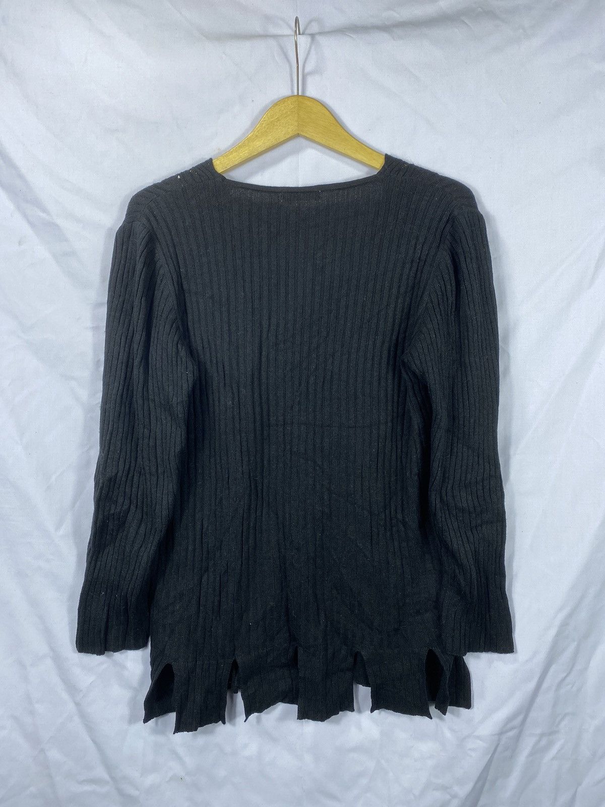 Beauty Beast × Hysteric Glamour × Japanese Brand Japanese Brand Distressed Costa Nostra Knitwear Cobain Style Size US M / EU 48-50 / 2 - 2 Thumbnail