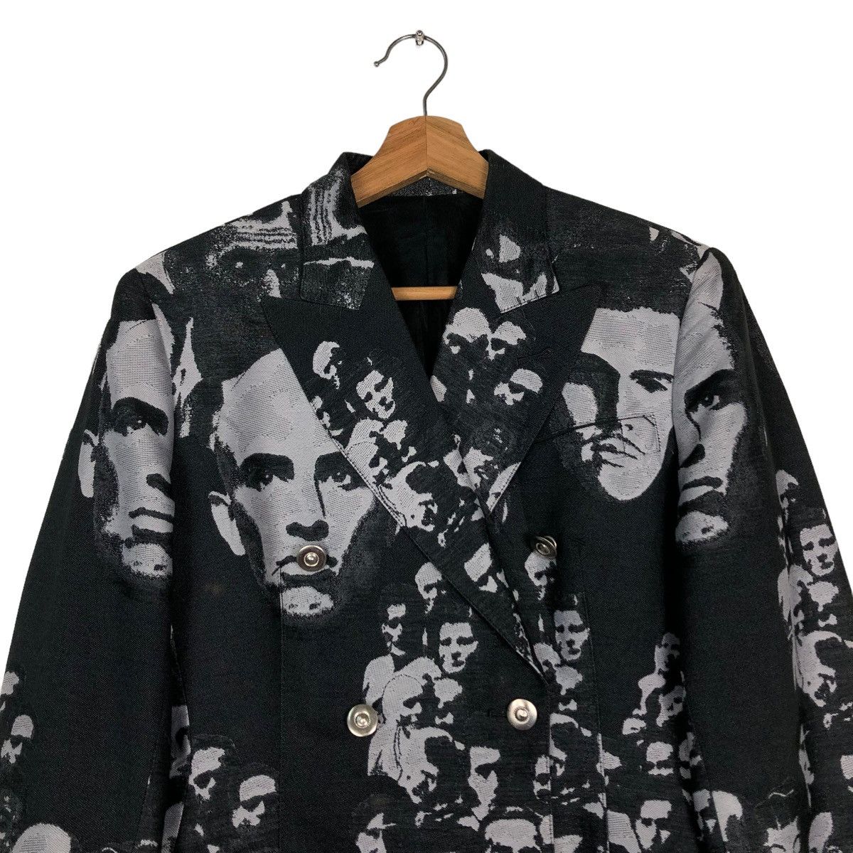 Jean Paul Gaultier 🔥VINTAGE 1992 JEAN PAUL GAULTIER FEMME FACE MOTIFS FULLPRINT Size M / US 6-8 / IT 42-44 - 3 Thumbnail