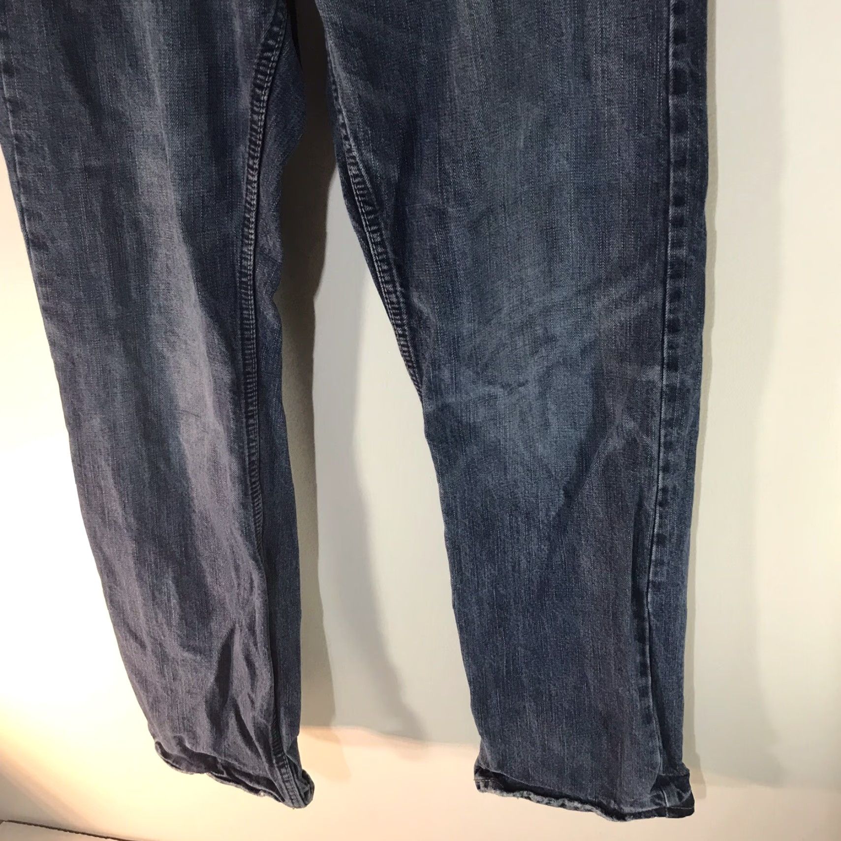 American Eagle Outfitters VINTAGE American Eagle Relaxed Fit Jeans Men 30X32 Blue Cotton Medium Wash Grunge Size US 30 / EU 46 - 3 Thumbnail