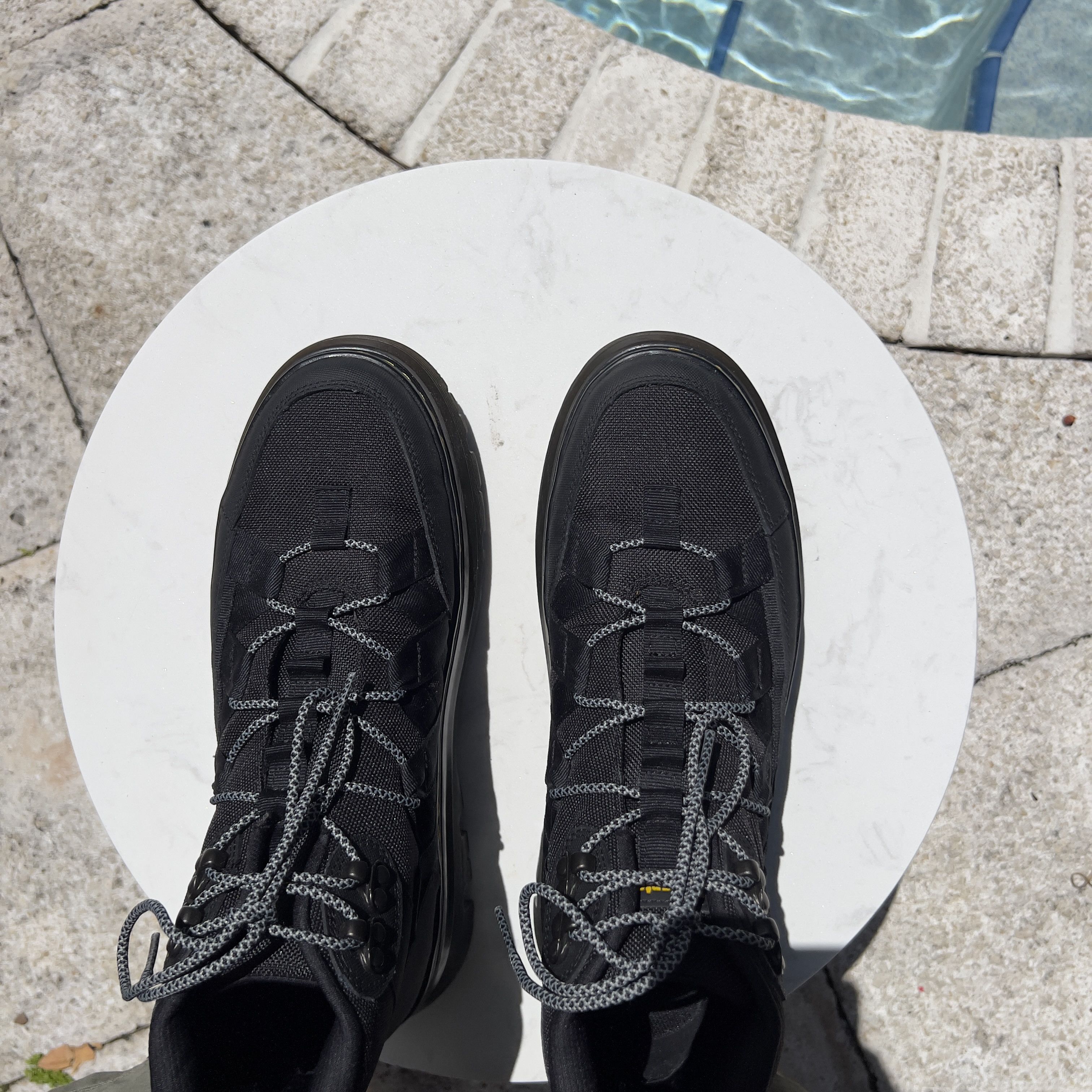 Dr. Martens Dr. Martens Black Heavyweight Construction Boots Size US 11 / EU 44 - 4 Thumbnail
