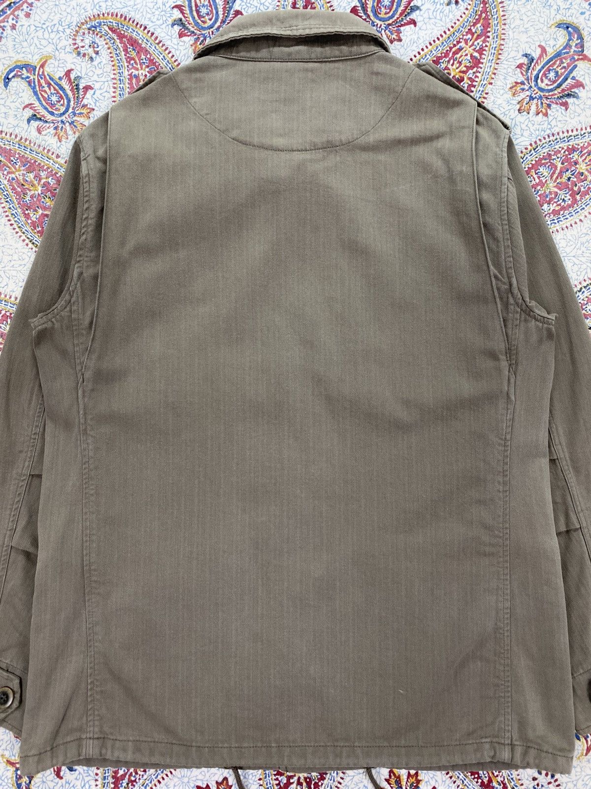 Beams Plus Beams Japan Herringbone Twill Military Jacket Size US M / EU 48-50 / 2 - 4 Thumbnail