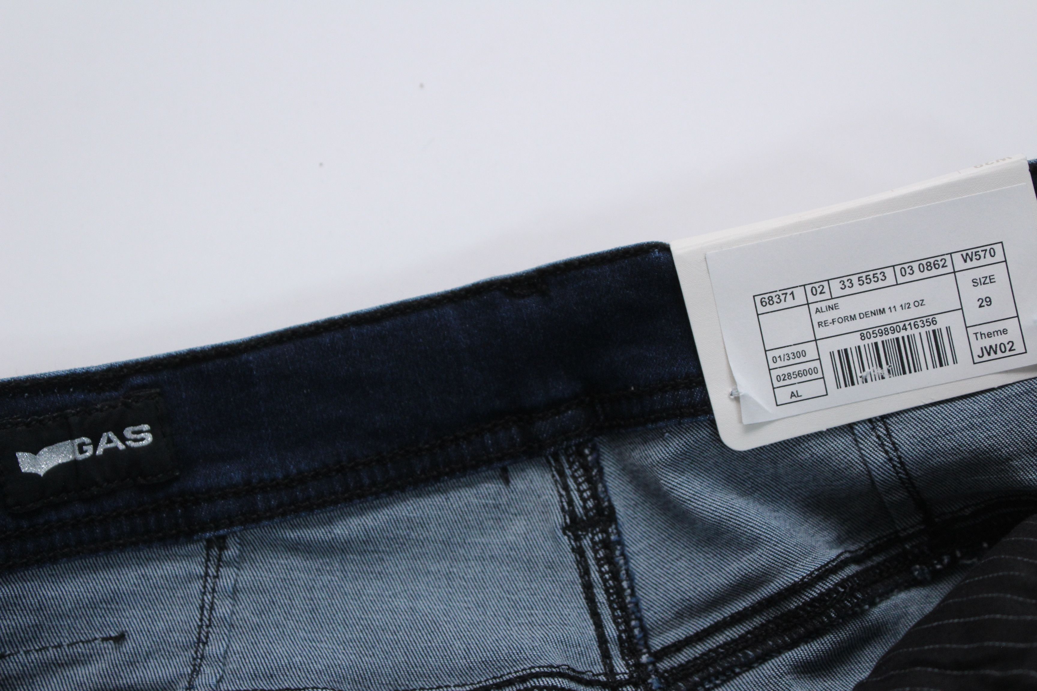 GAS Gas Skirt Denim Size 29 Vintage Hype Rare Size 29" - 10 Thumbnail