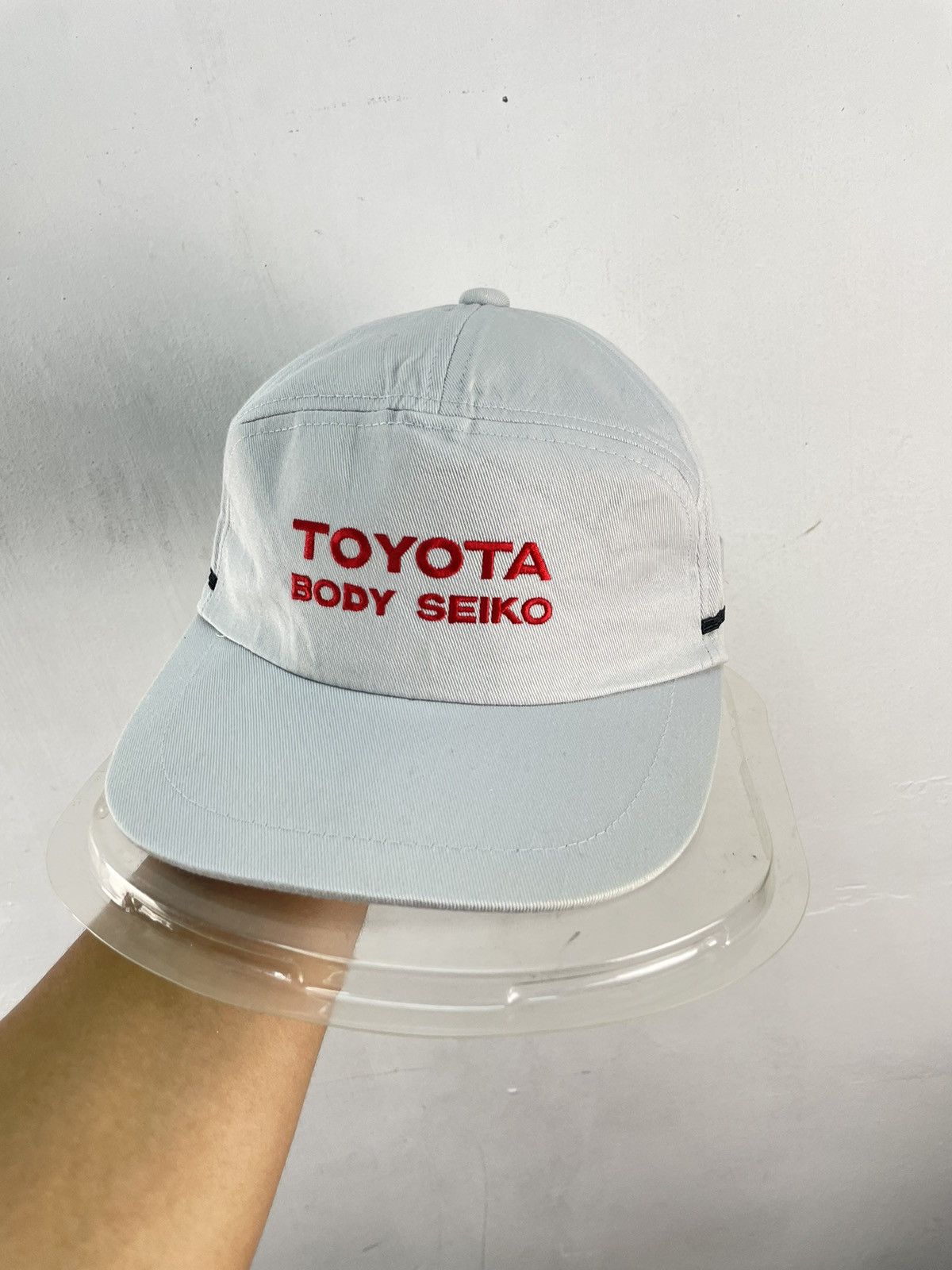Japanese Brand Vintage toyota 7 panel cap one size fits all Size ONE SIZE - 1 Thumbnail