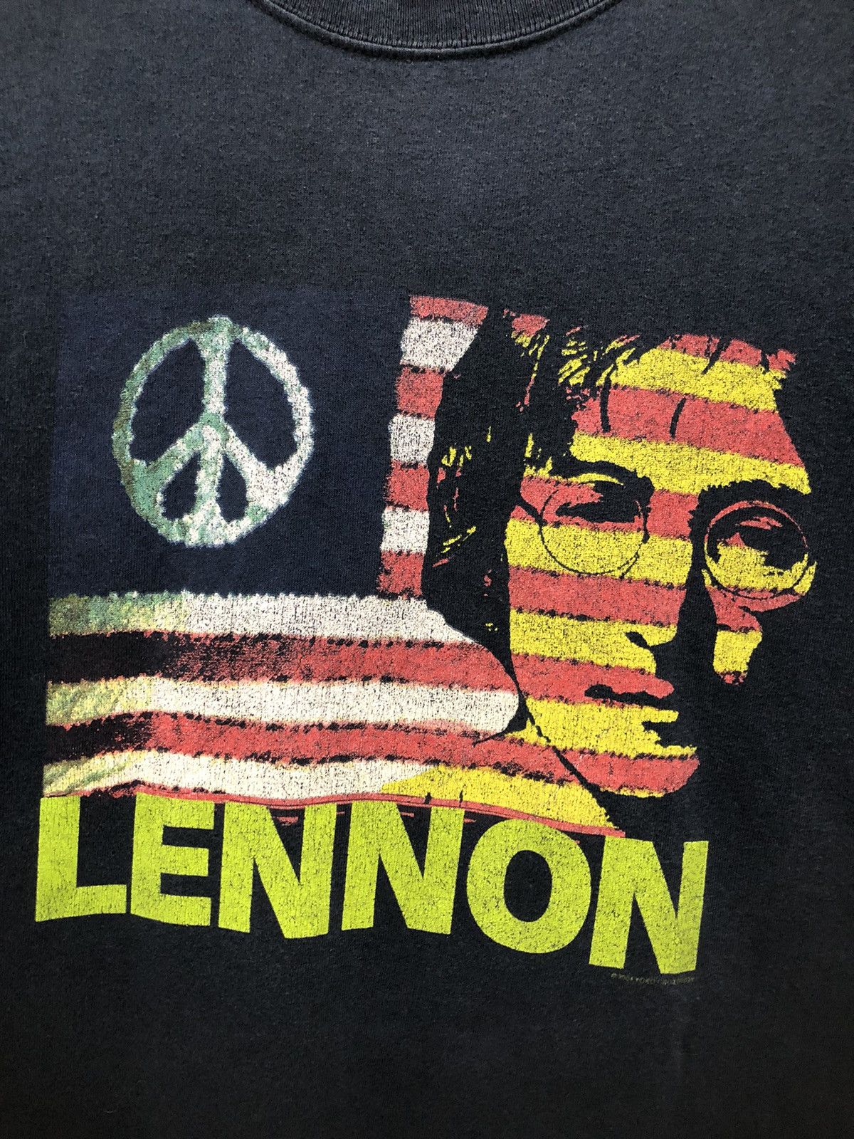Band Tees John Lennon ©️2004 Yoko Ono Lennon Give Peace A Chance Size US S / EU 44-46 / 1 - 2 Thumbnail
