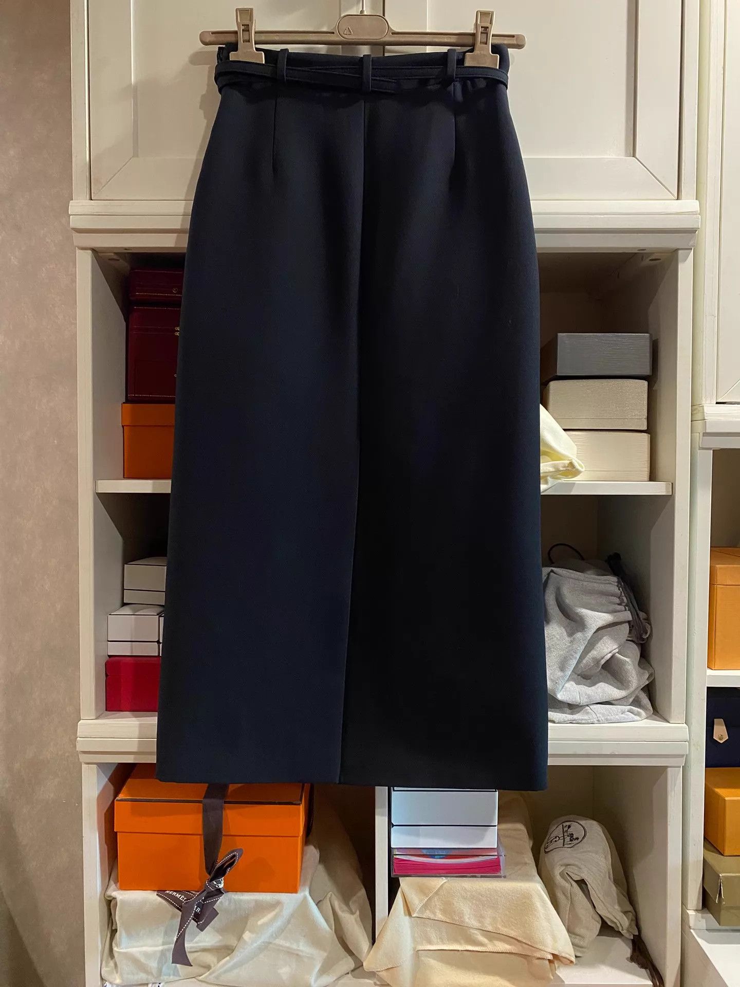 Dior Dior Silk-Wool Skirt Size 34 Classic Elegant Size 25" / US 0 / IT 36 - 2 Thumbnail