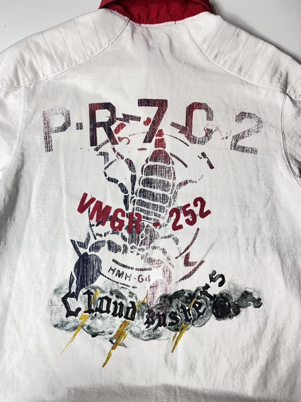 Polo Ralph Lauren 1990s very rare polo by ralph lauren cloud busters rugby Size US M / EU 48-50 / 2 - 7 Thumbnail