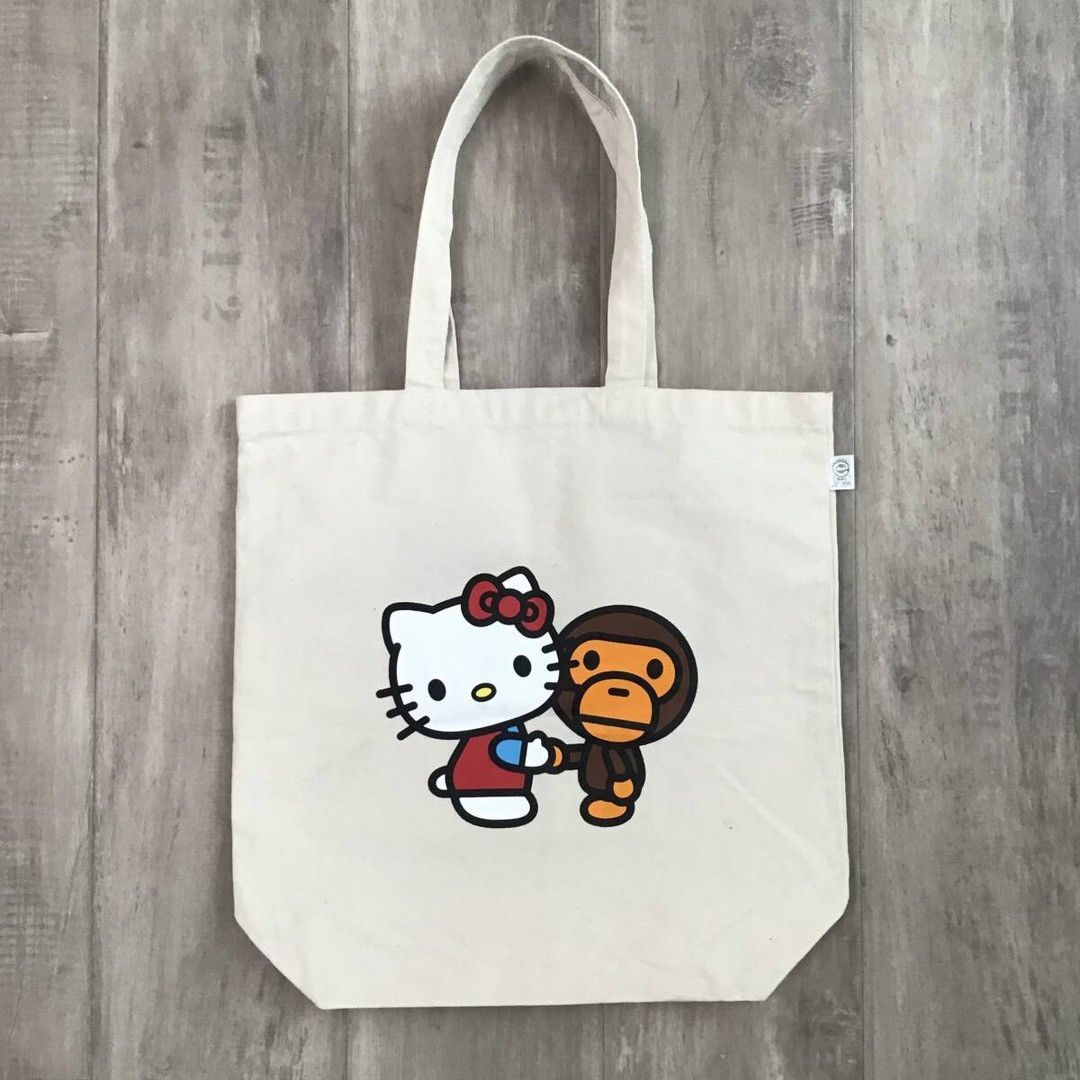 Bape BAPE × Sanrio Hello Kitty Milo tote bag a bathing ape NIGO Size ONE SIZE - 1 Thumbnail