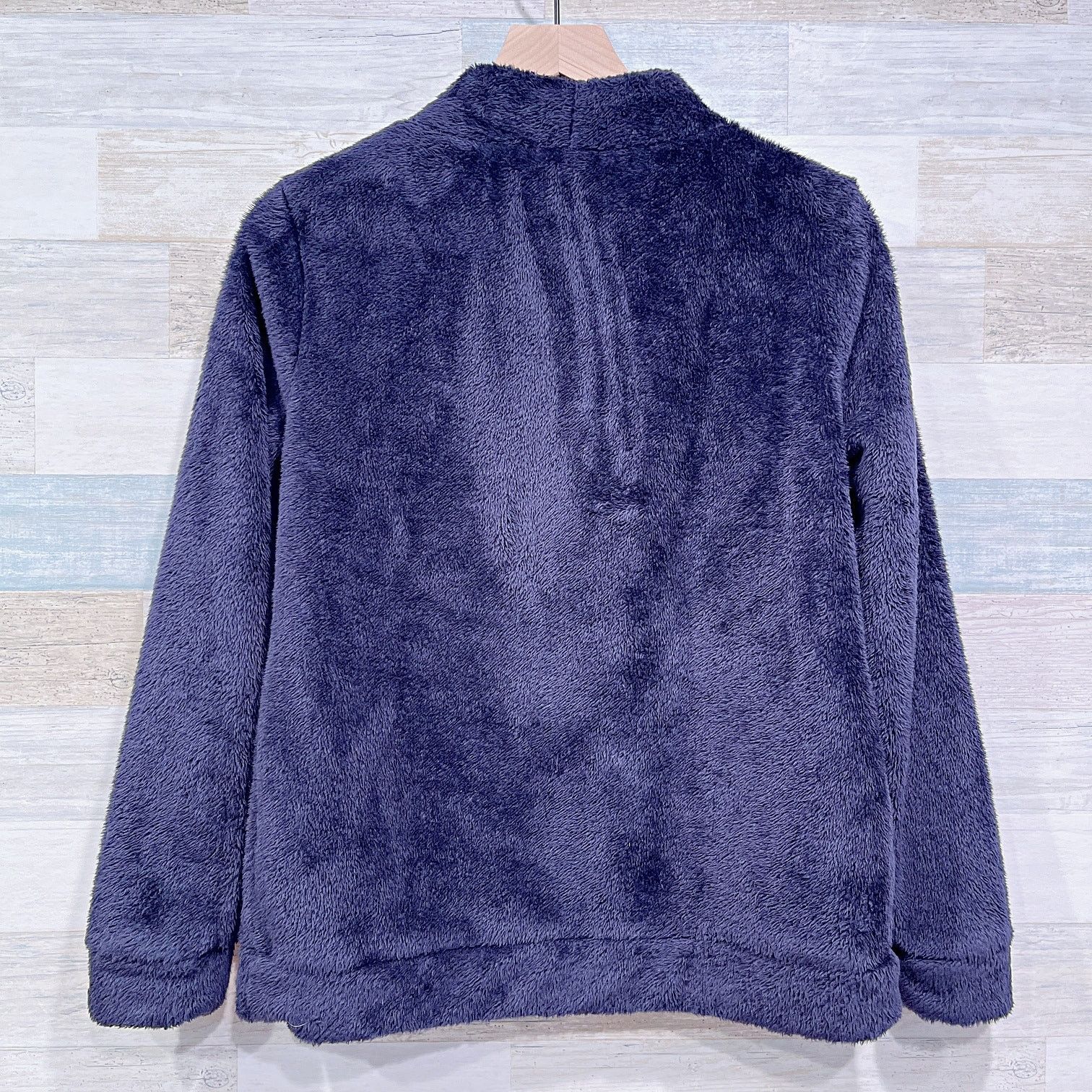 Other Talbots Plush Fleece Mock Neck Sweater Black Womens Small Size S / US 4 / IT 40 - 3 Thumbnail