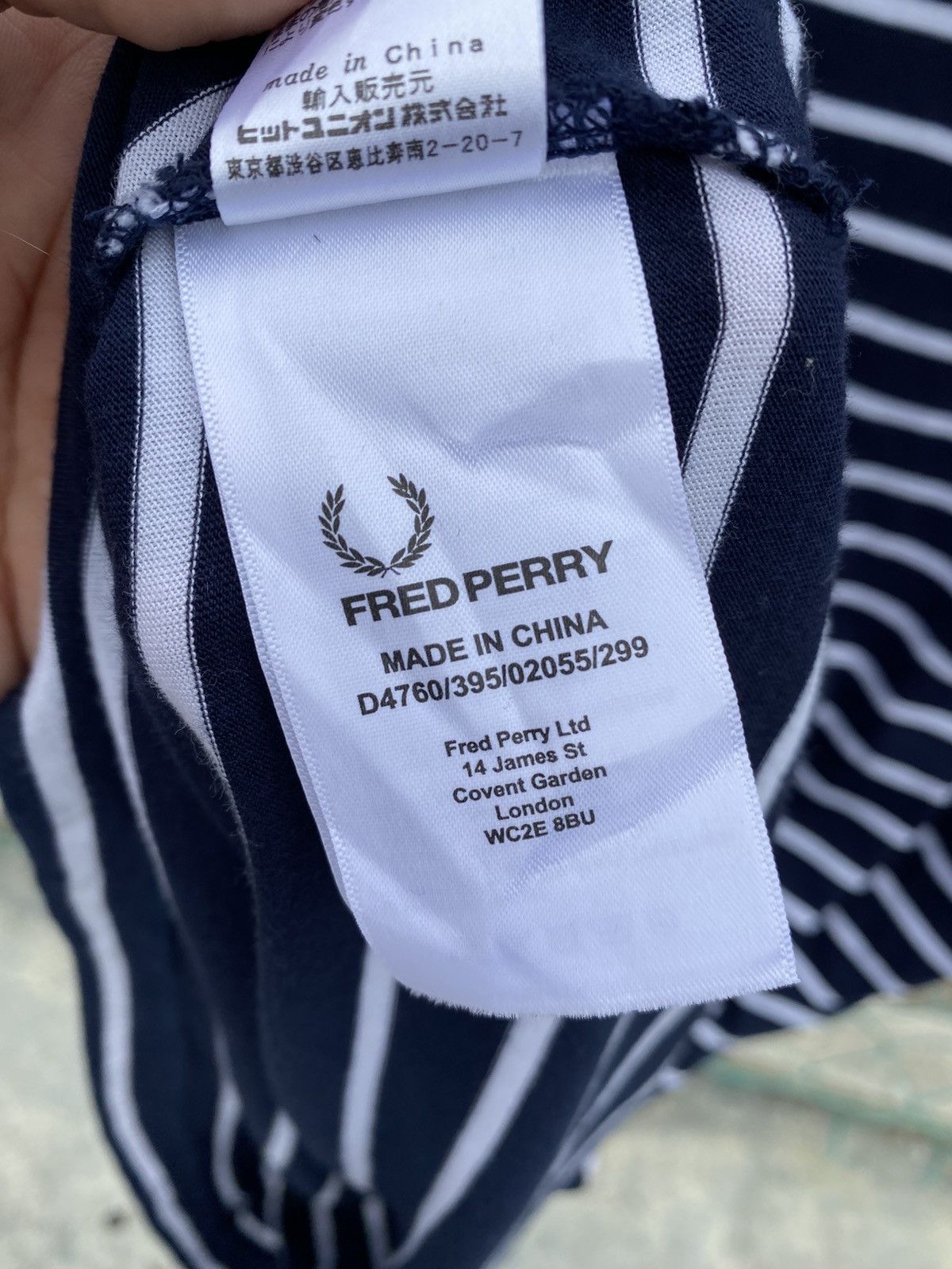 Fred Perry Fred perry blue striped dresses Size L / US 10 / IT 46 - 8 Thumbnail