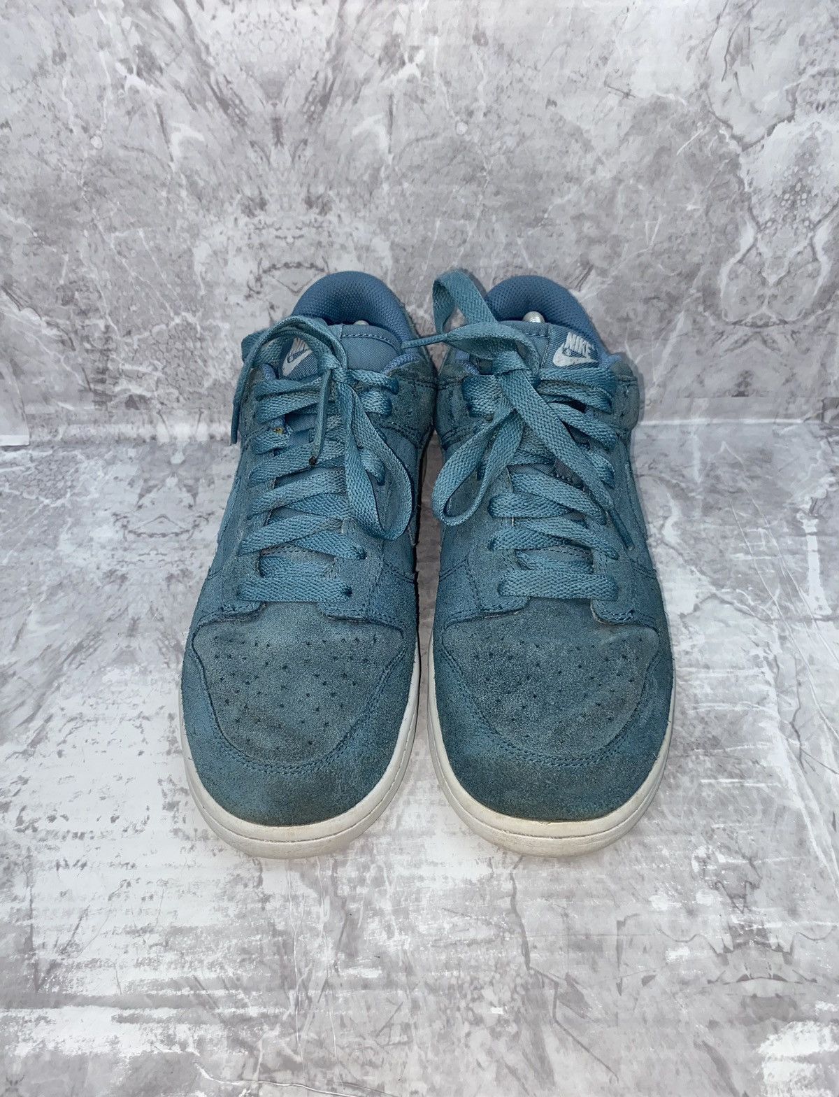 Nike Nike Dunk Retro Low Smokey Blue-White Sneakers Size US 9 / EU 42 - 5 Thumbnail
